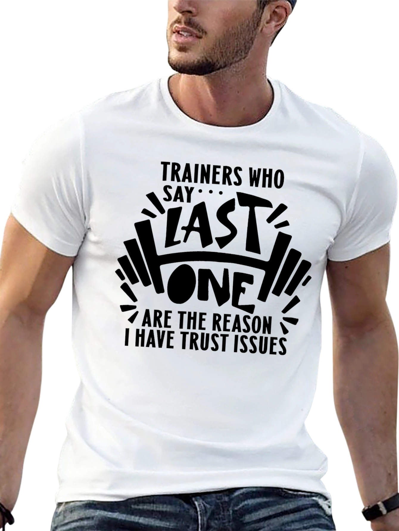 Trainers Who Say Last One Mens Graphic Tee