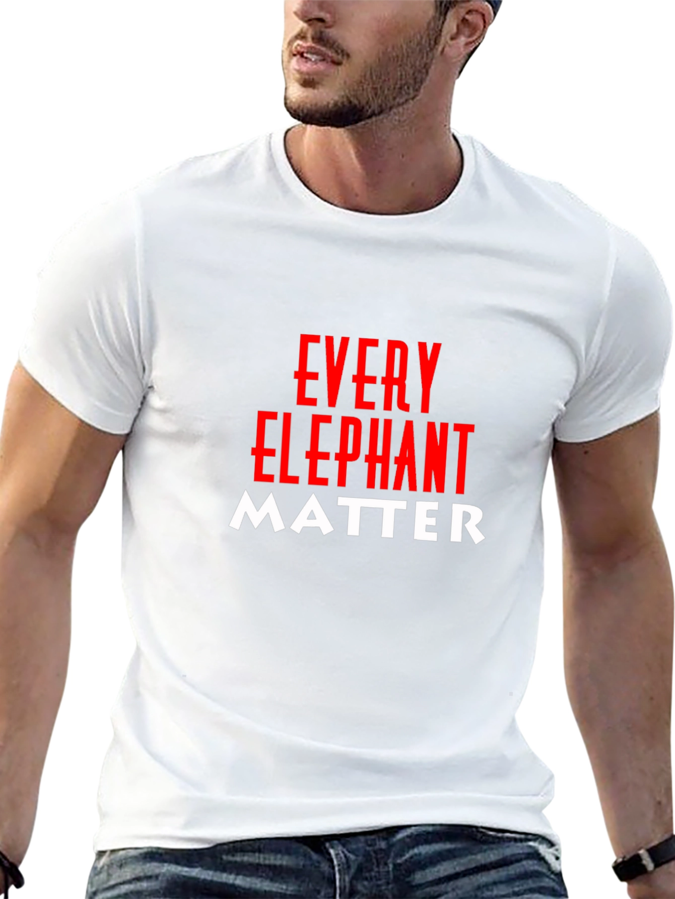 Every Elephant Matter Graphic T-Shirt