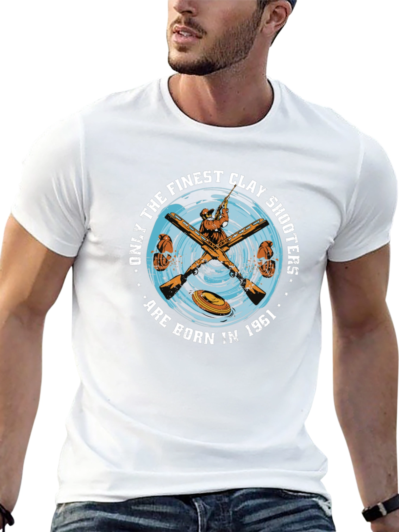 Finest Clay Shooters Born 1961 T-Shirt