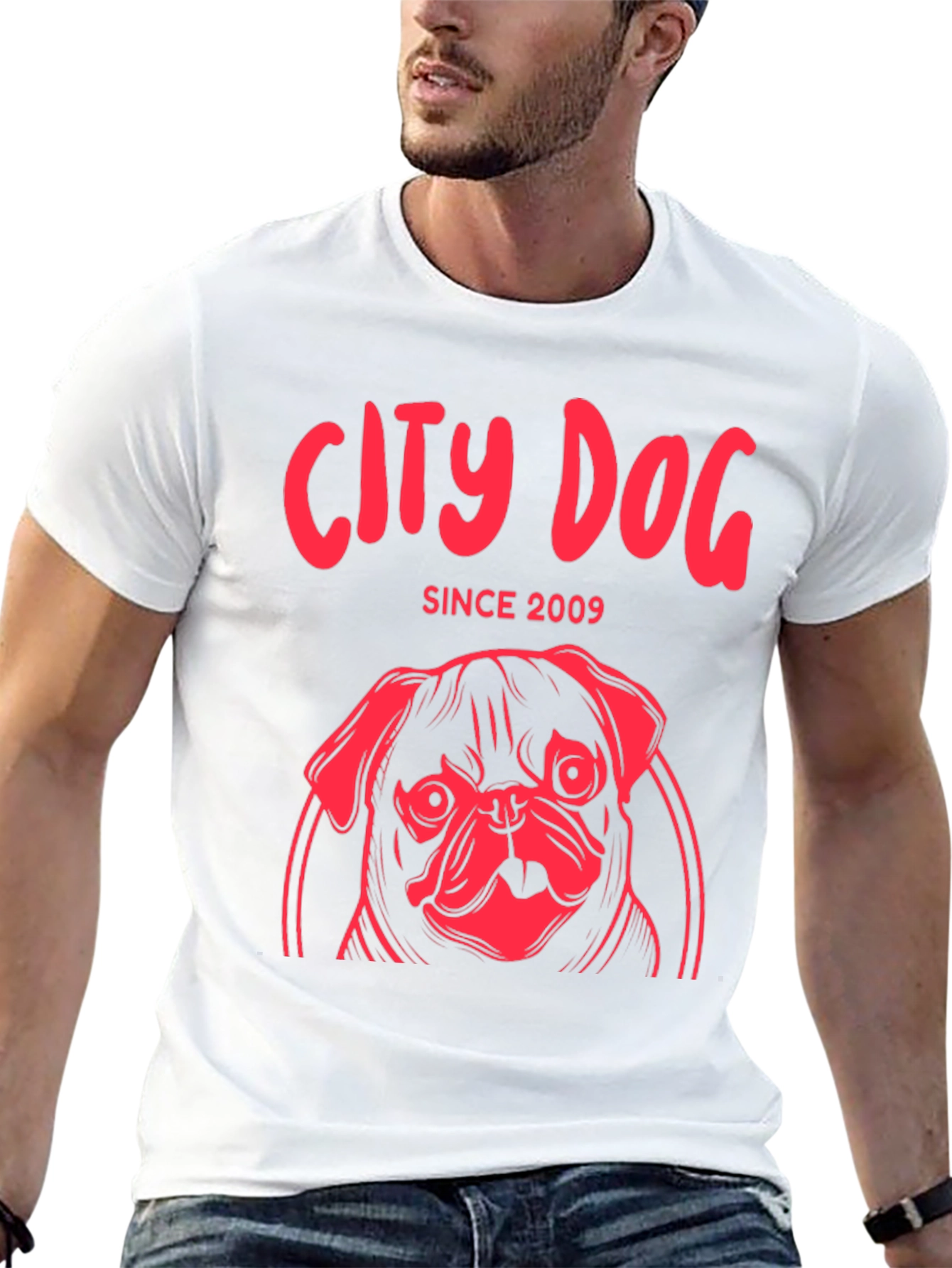City Dog Since 2009 Graphic Tee