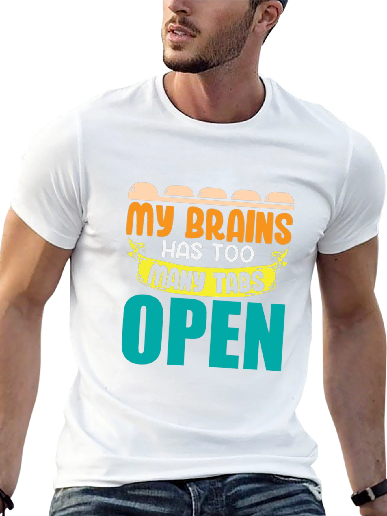 My Brain Has Too Many Tabs Open T-Shirt
