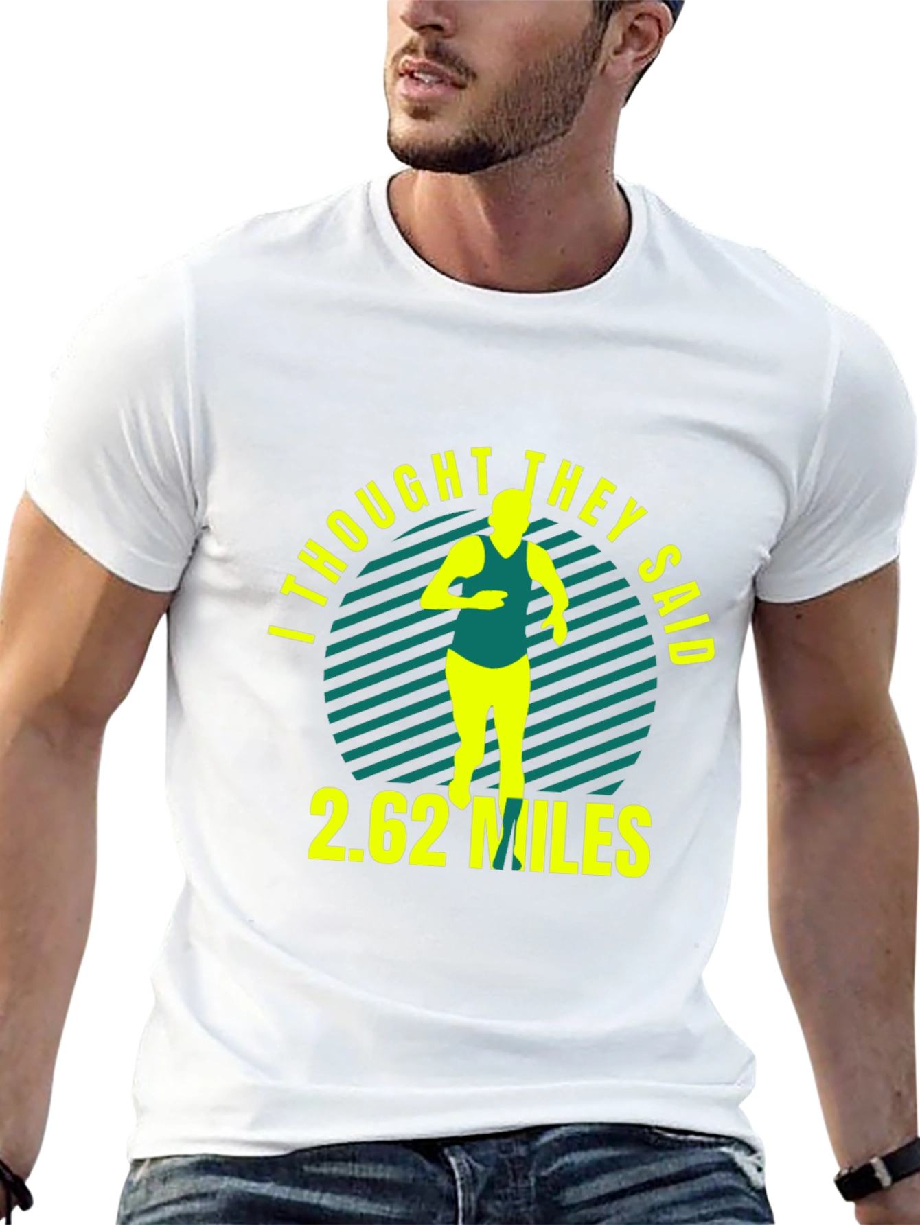 Funny Marathon T-Shirt - 2.62 Miles Joke Tee