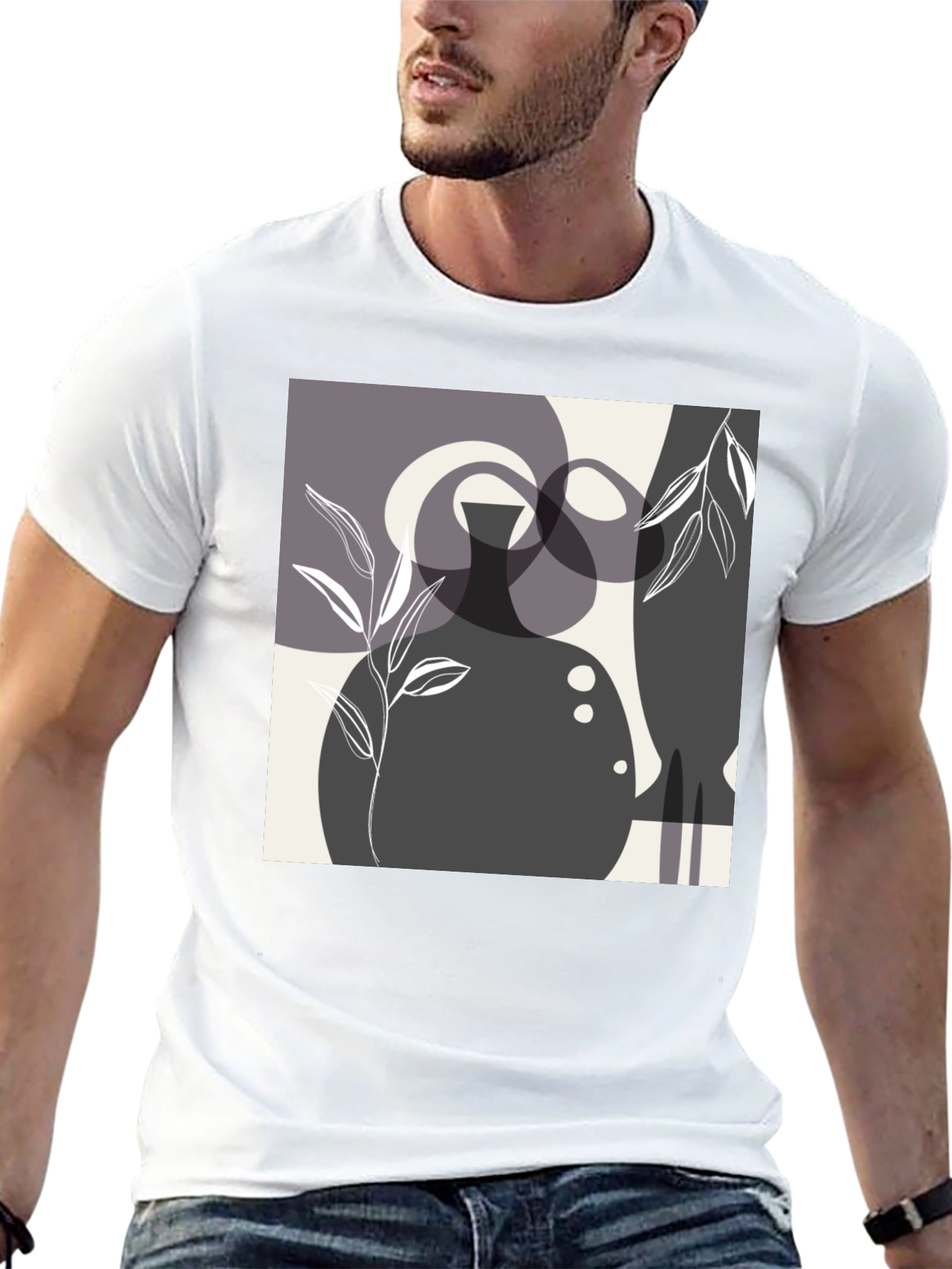 Abstract Art T-Shirt - Modern Graphic Tee