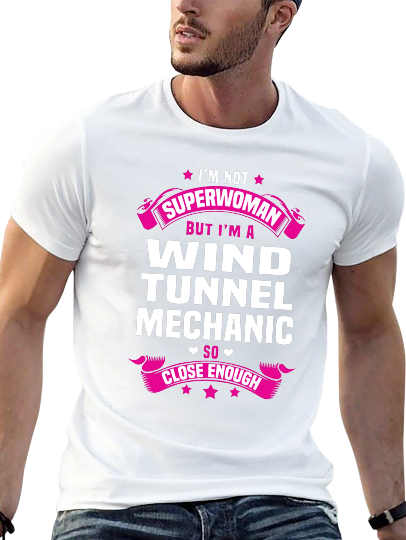 Wind Tunnel Mechanic Superwoman T-Shirt