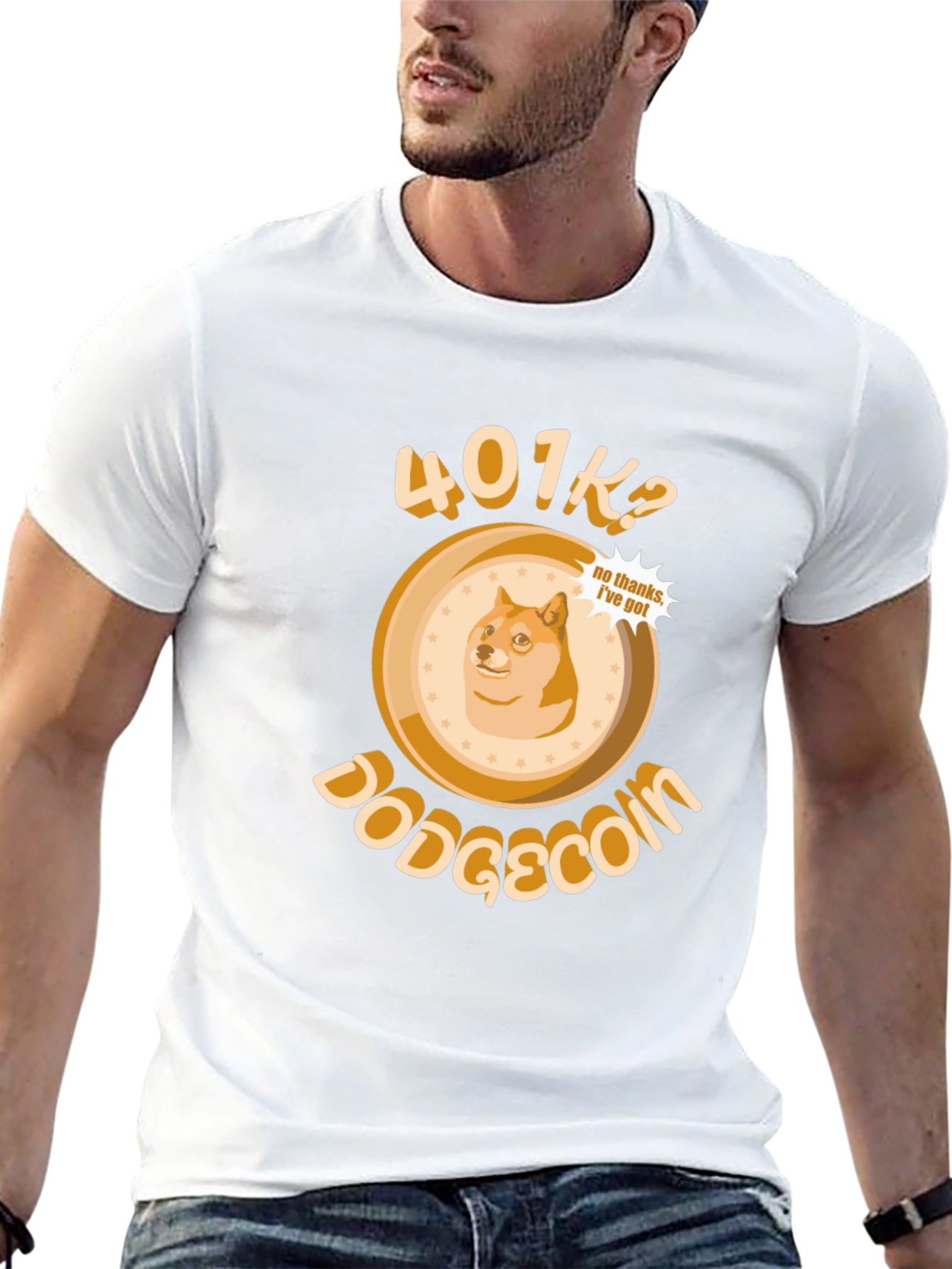 DogeCoin 401K? T-Shirt - Crypto Investing