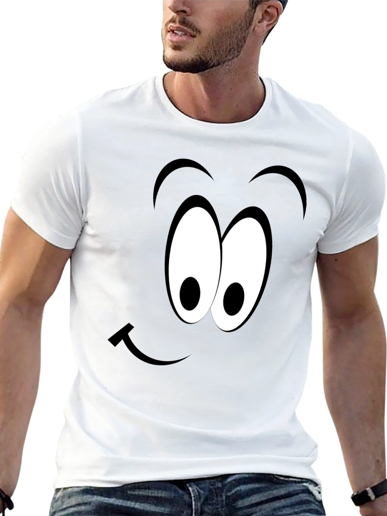 Funny Face Graphic Tee - Express Yourself!