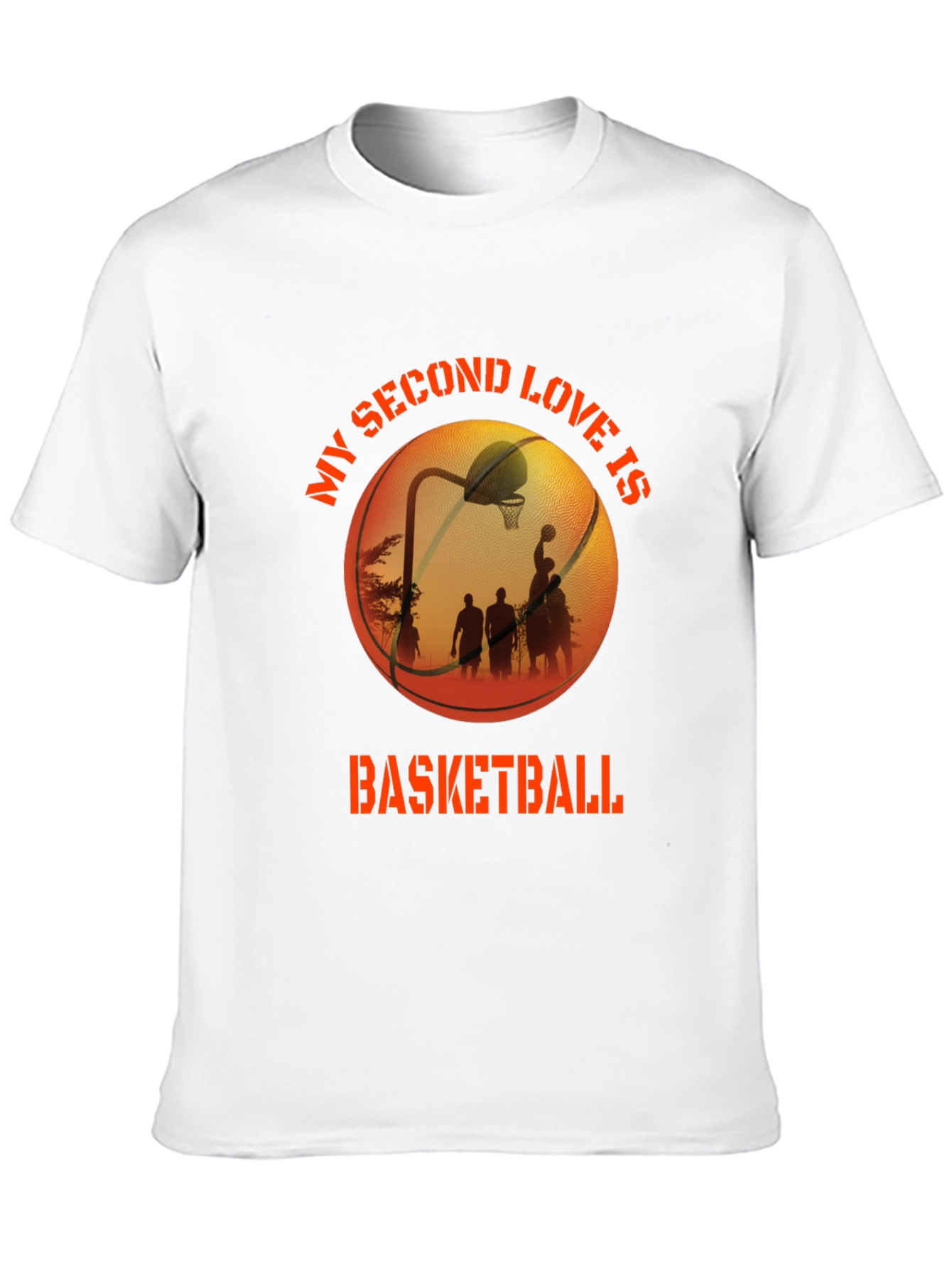 Basketball Second Love Graphic T-Shirt