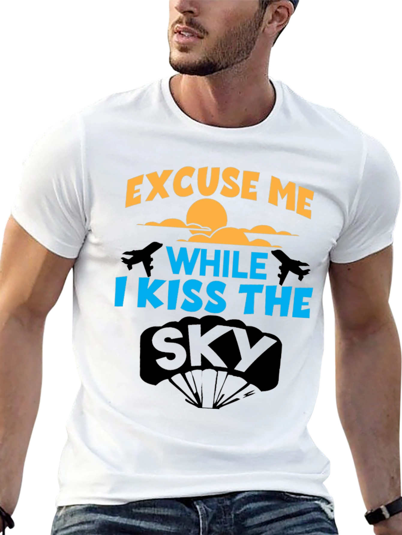 Excuse Me While I Kiss the Sky T-Shirt