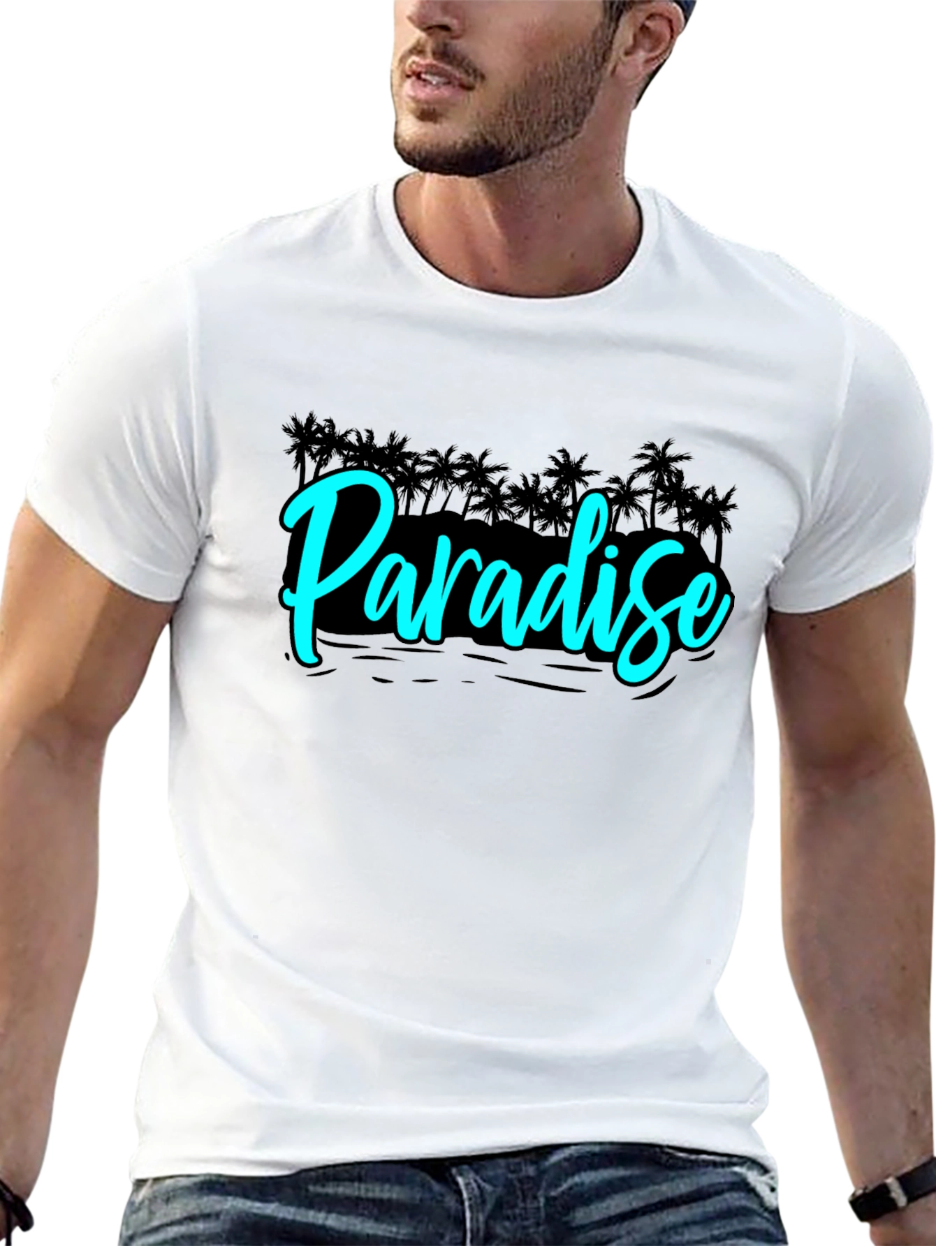 Paradise Graphic Tee - Island Getaway Style