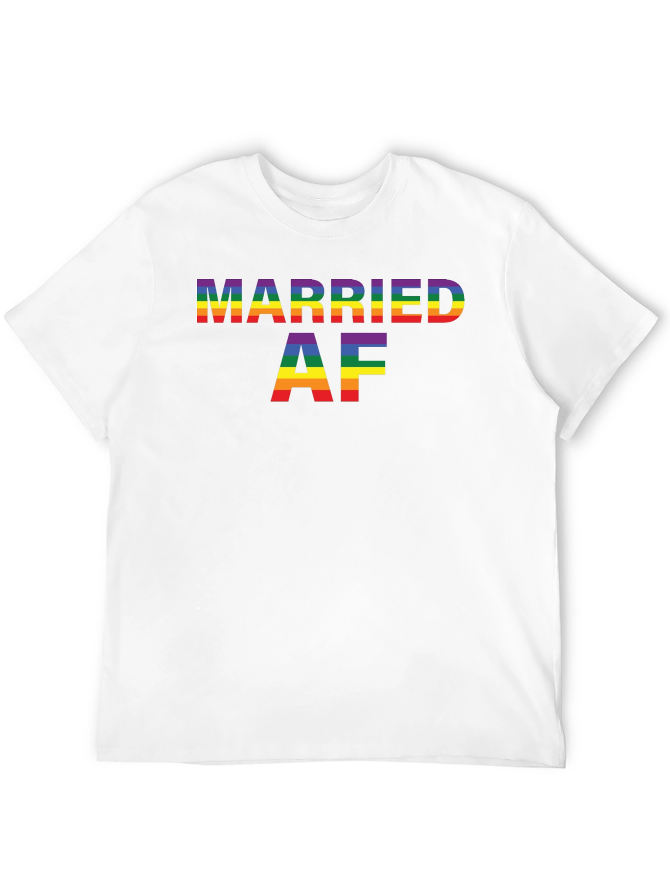 Married AF Rainbow Pride T-Shirt