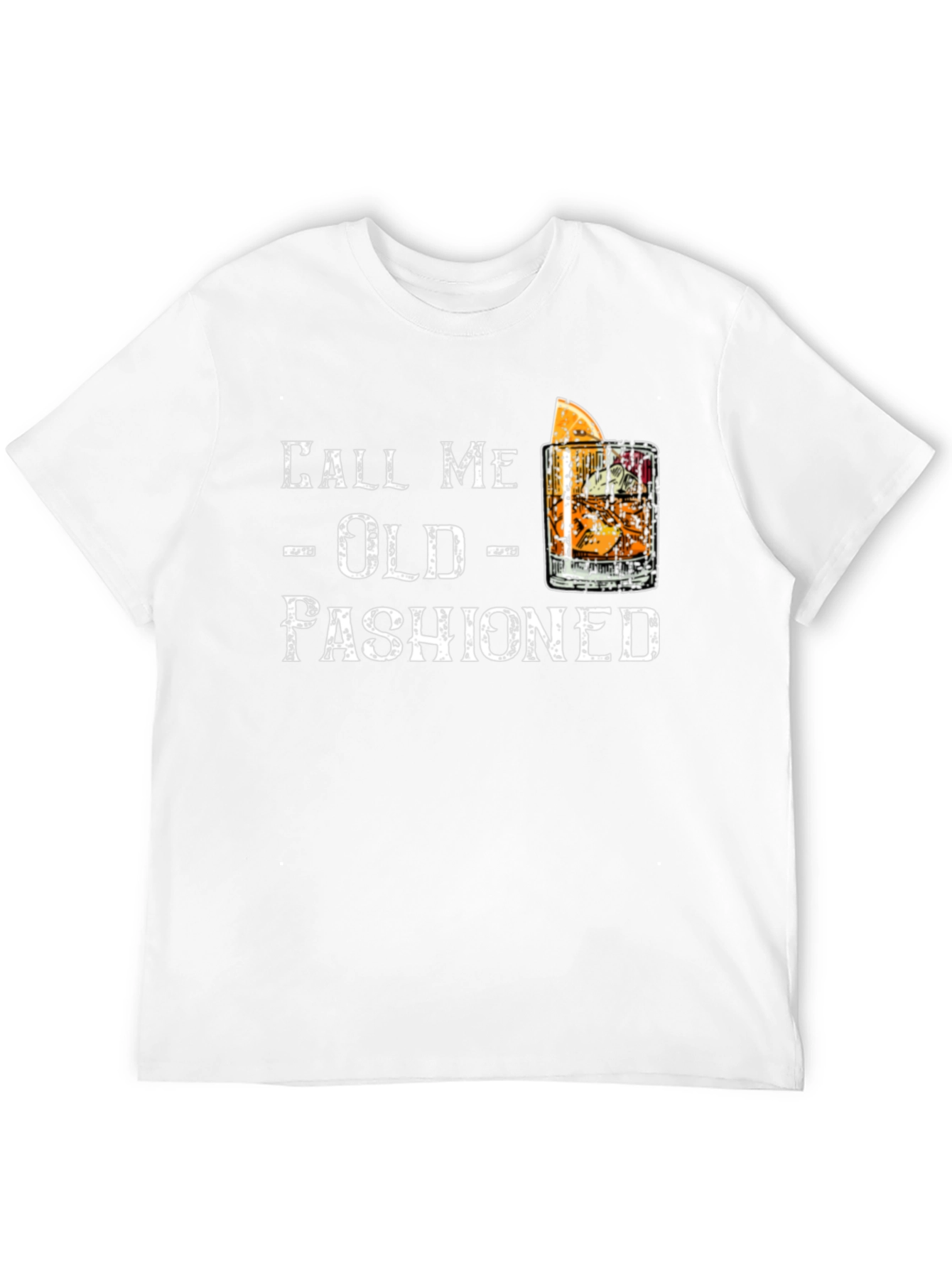 Call Me Old Fashioned Graphic Tee - Black