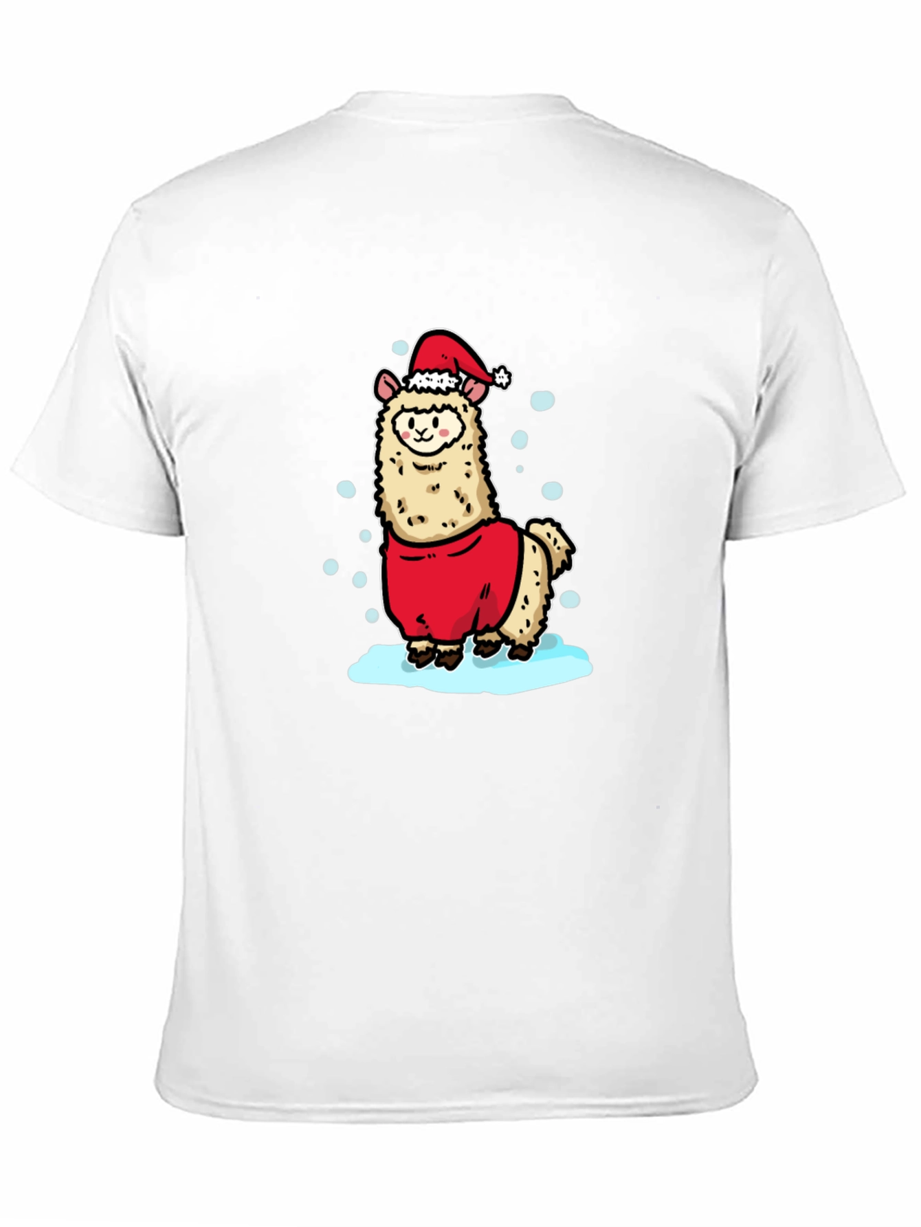 Festive Llama Christmas T-Shirt