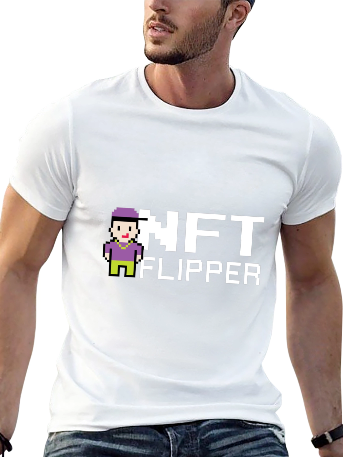 NFT Flipper Black T-Shirt