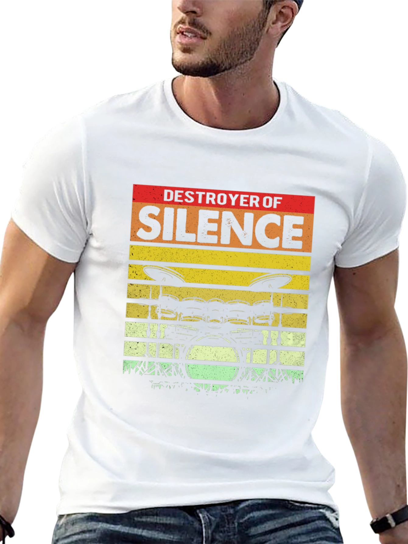 Destroyer of Silence Drummer T-Shirt