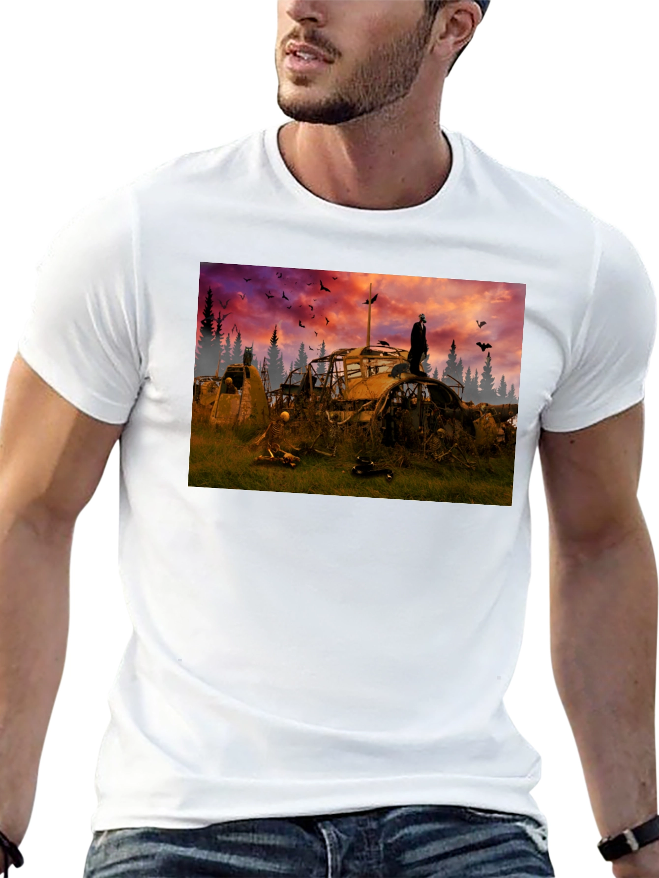 Spooky Wasteland Graphic Tee