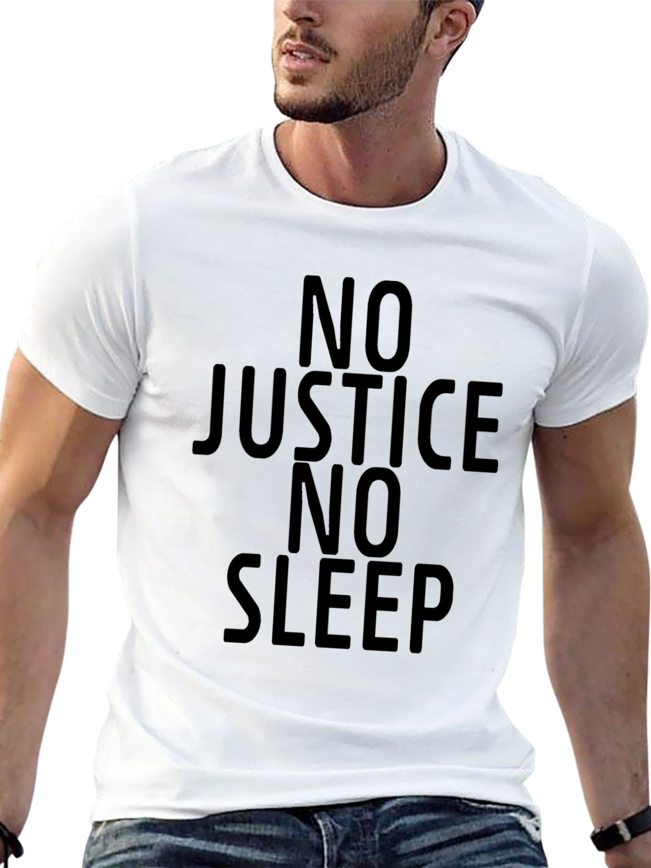 No Justice No Sleep Graphic T-Shirt