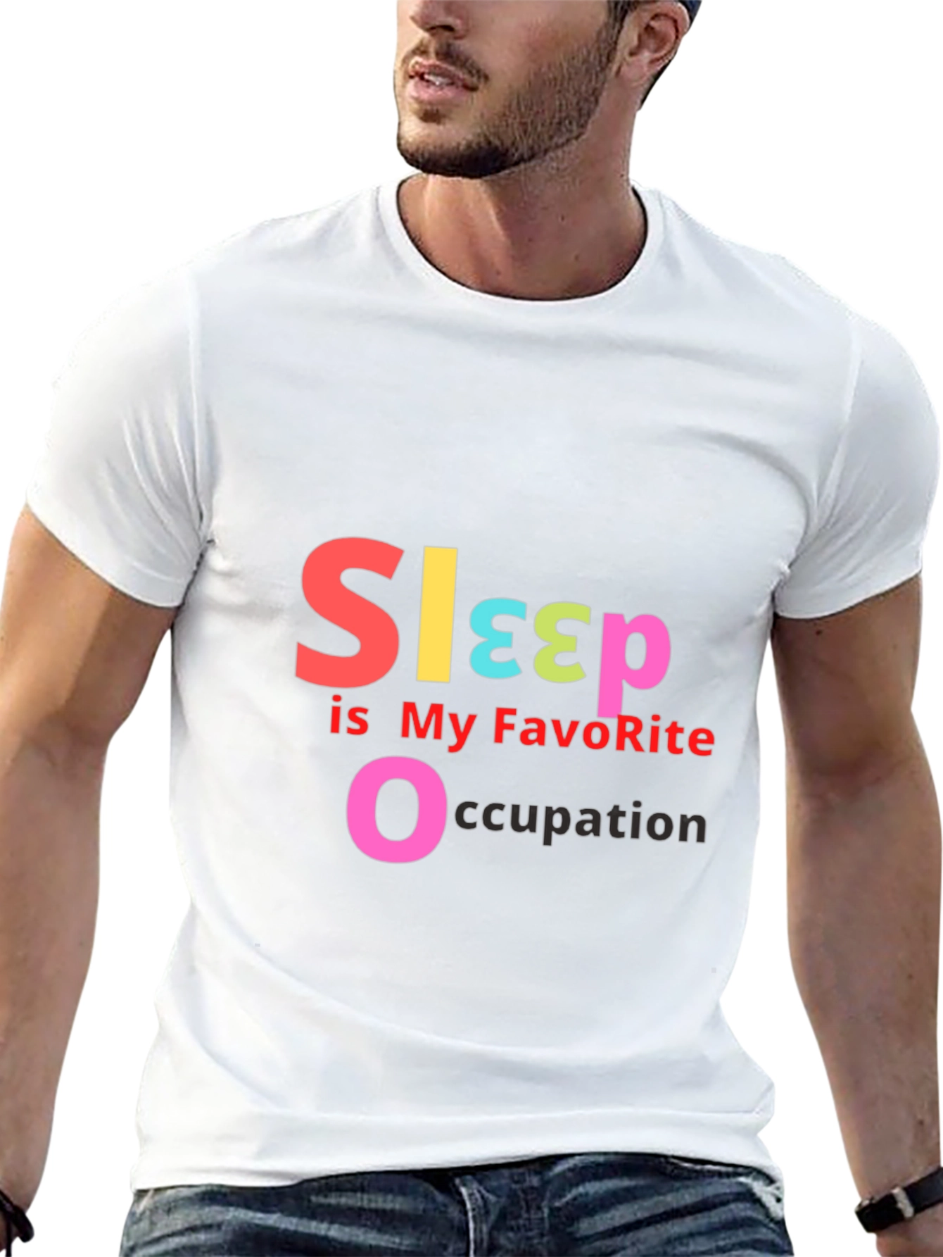Sleep is My Favorite Occupation - Graphic T-Shirt