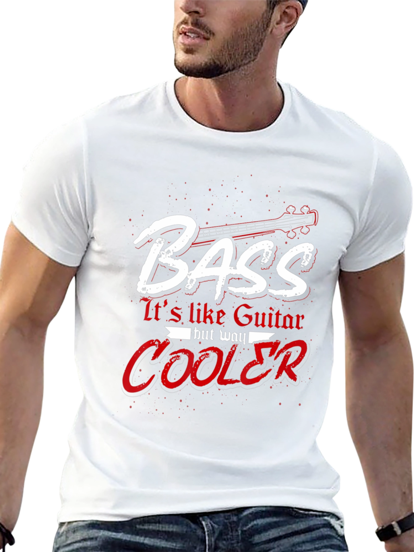 Bass Guitar Funny Music T-Shirt