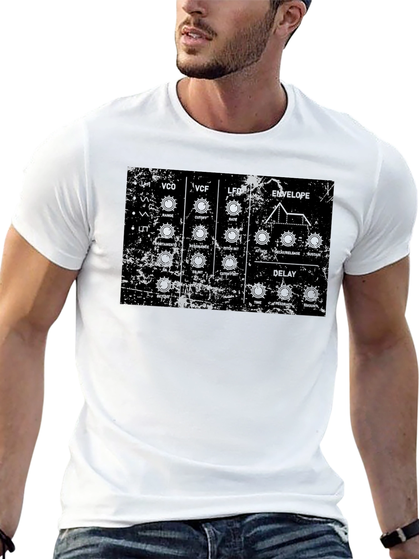 Synth Module Graphic Tee - Musician T-Shirt