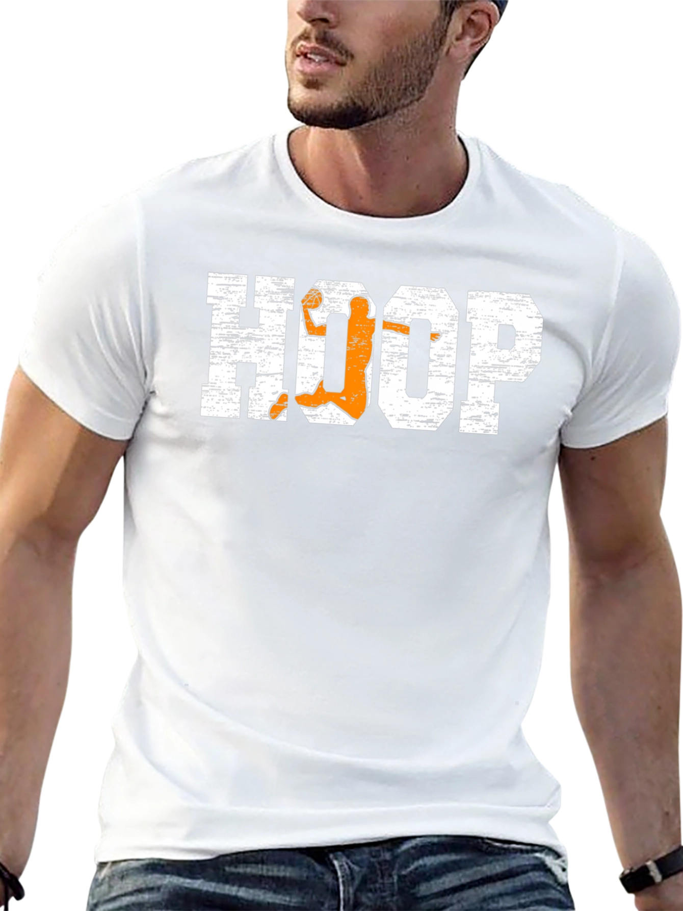 Hoop Basketball Graphic T-Shirt