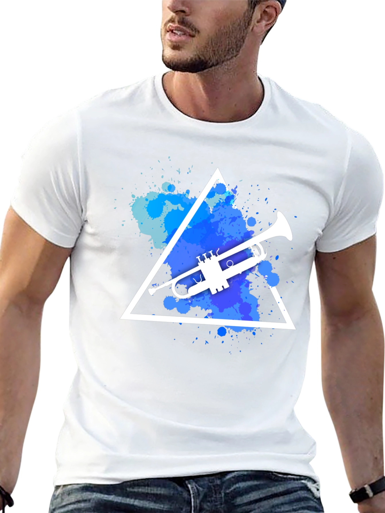 Cool Trumpet Graphic Tee