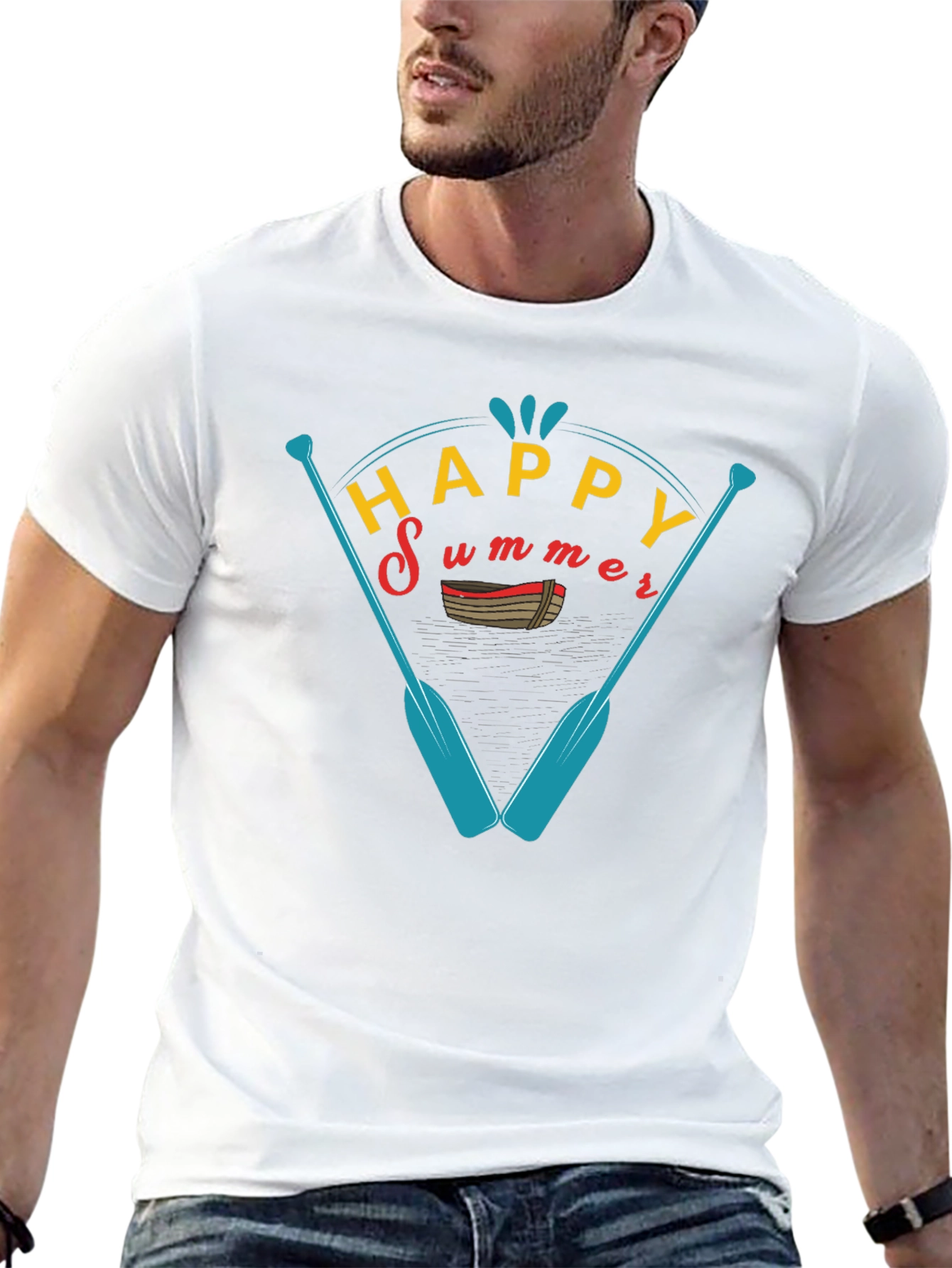 Happy Summer Boating T-Shirt