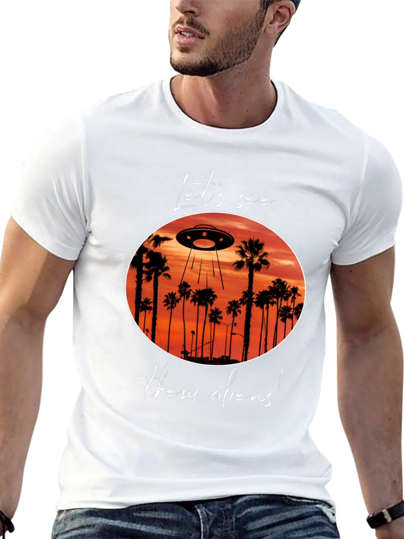 Lets See Them Aliens Graphic Tee
