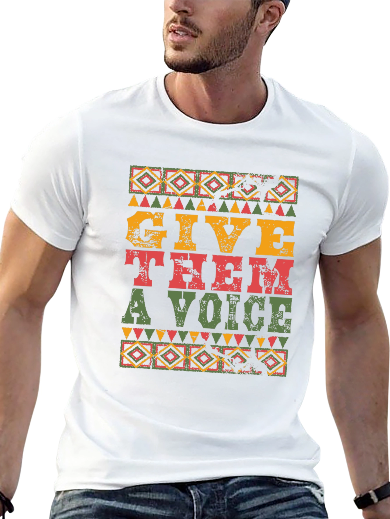 Give Them a Voice Black T-Shirt