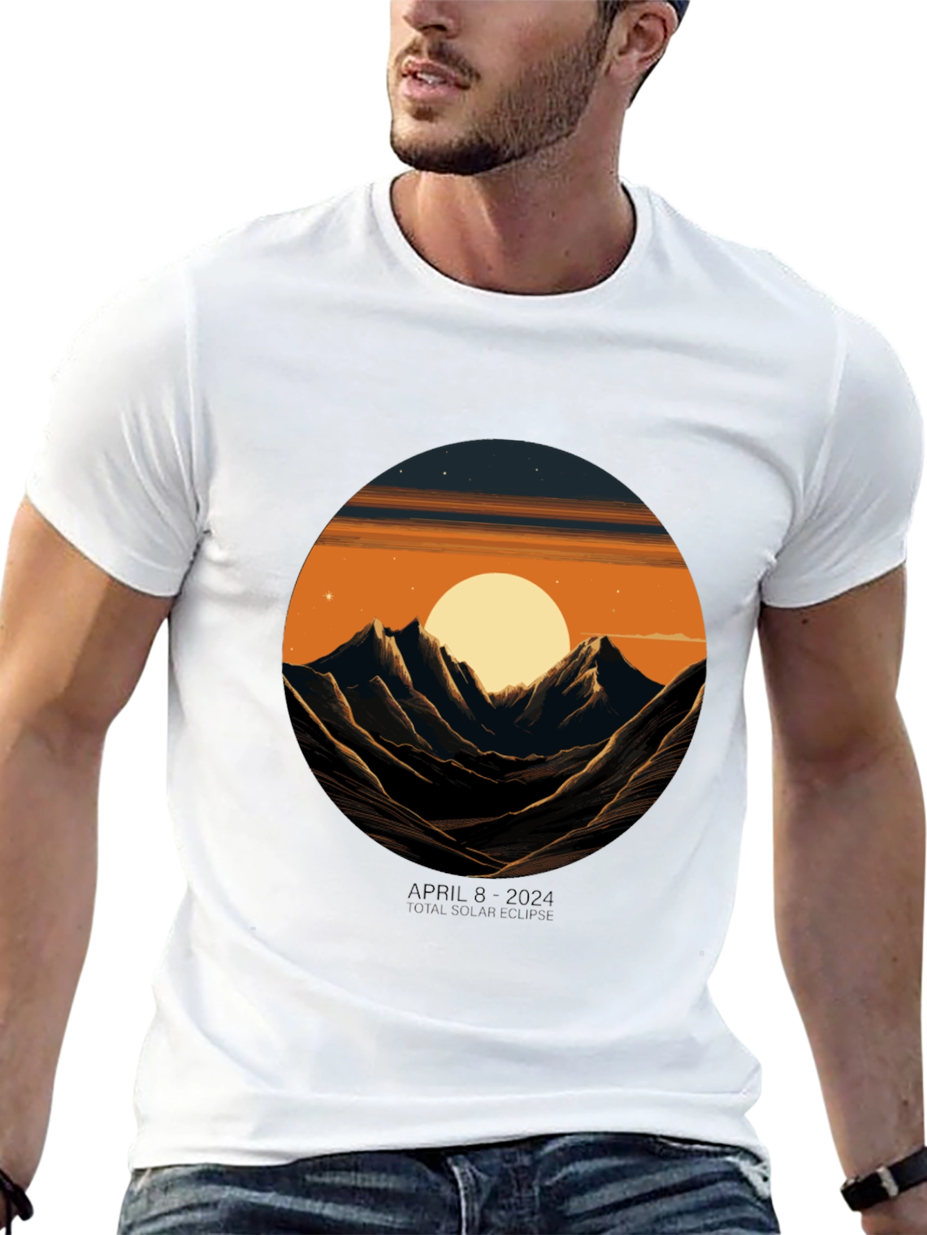 April 8 2024 Solar Eclipse T-Shirt