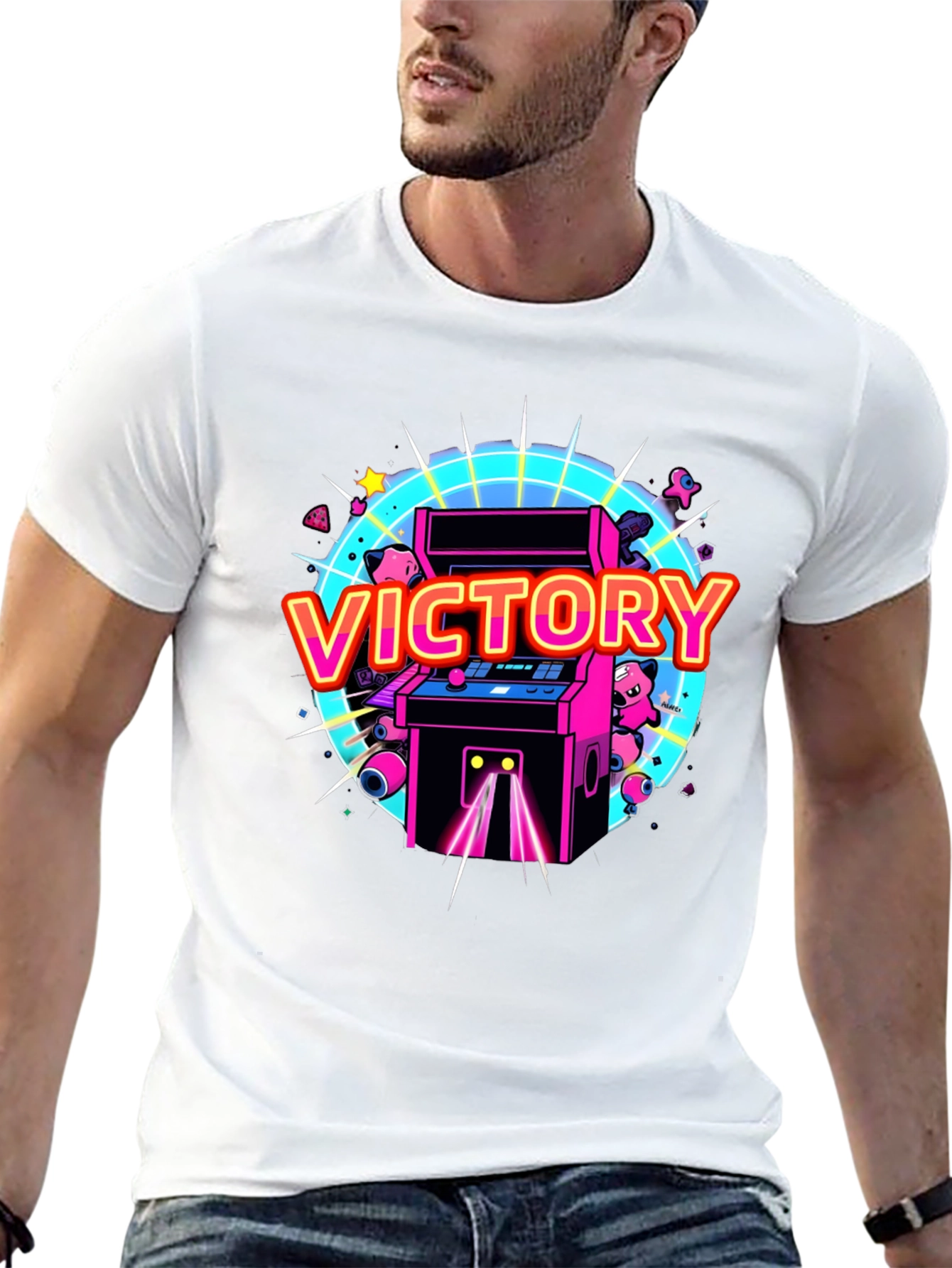 Victory Arcade Black T-Shirt