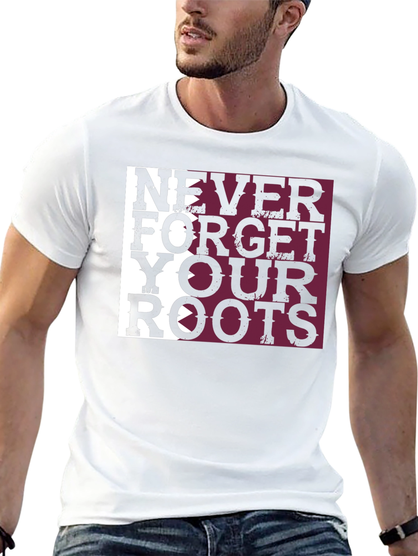 Never Forget Your Roots Graphic Tee
