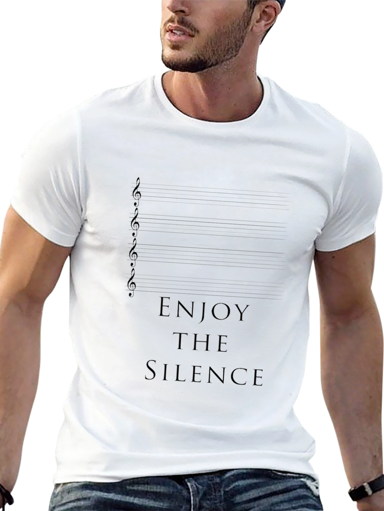 Enjoy The Silence T-Shirt - Music Inspired Design