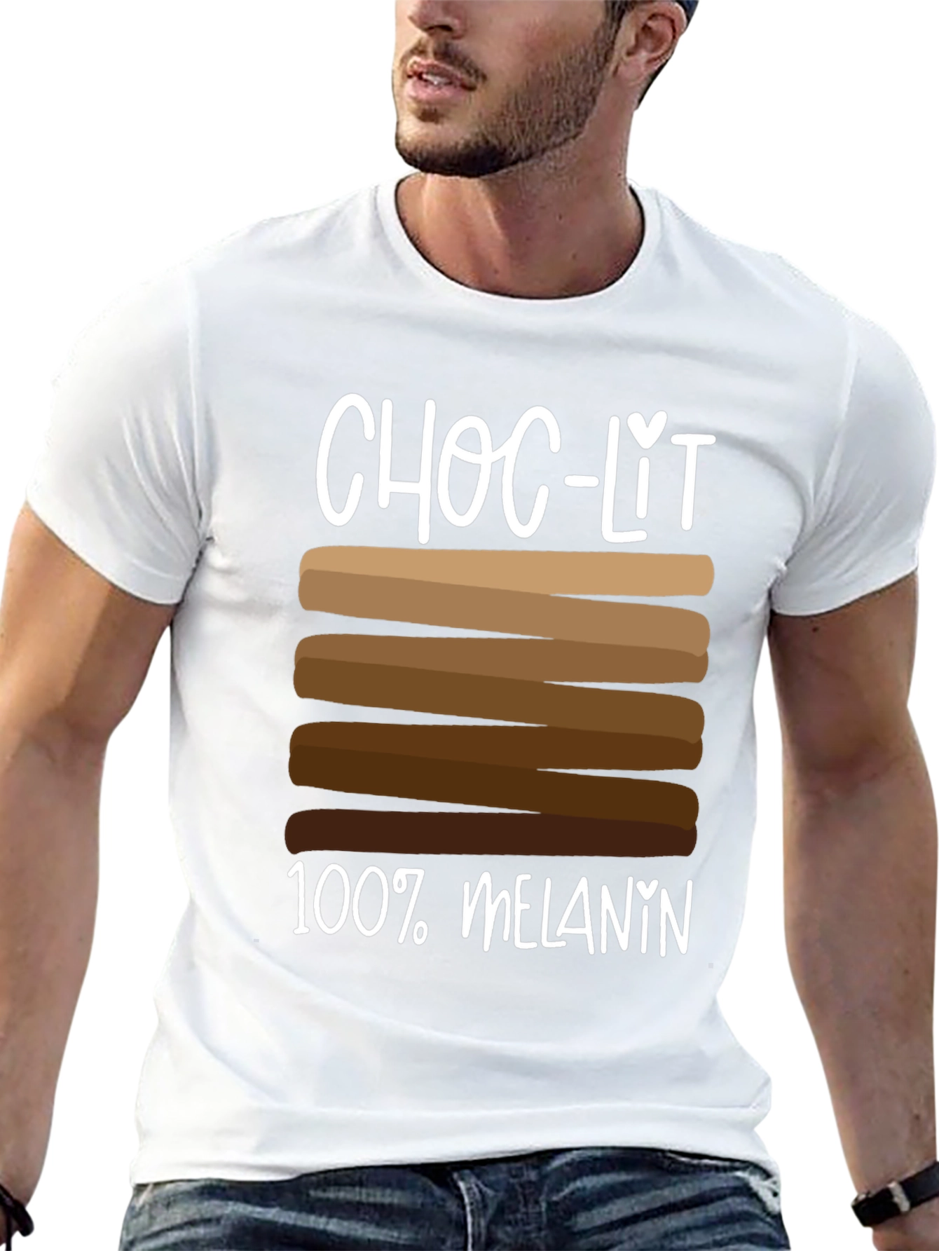Choc-Lit 100% Melanin T-Shirt