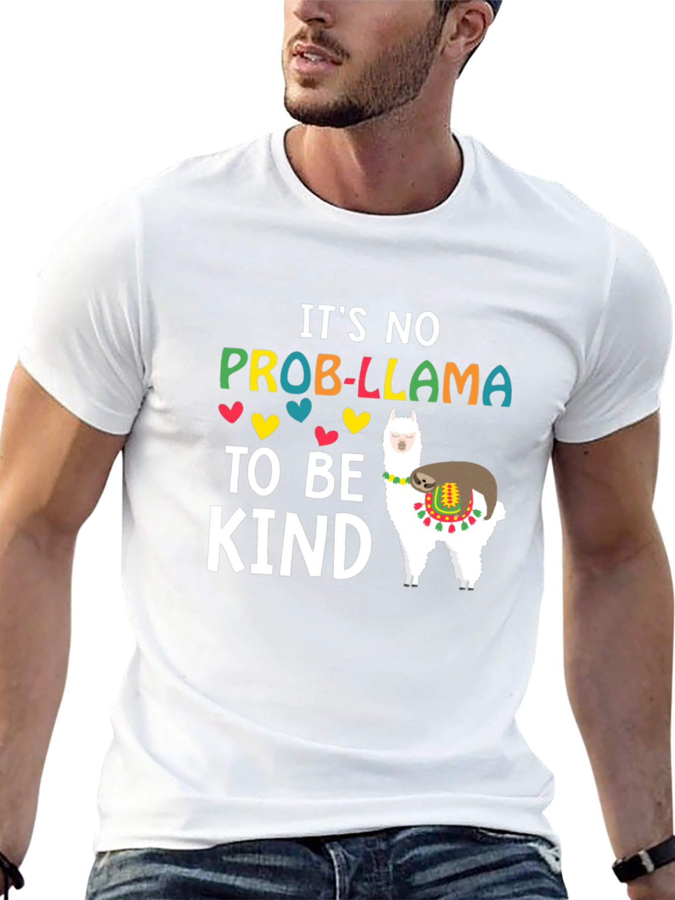 Its No Prob-Llama To Be Kind T-Shirt