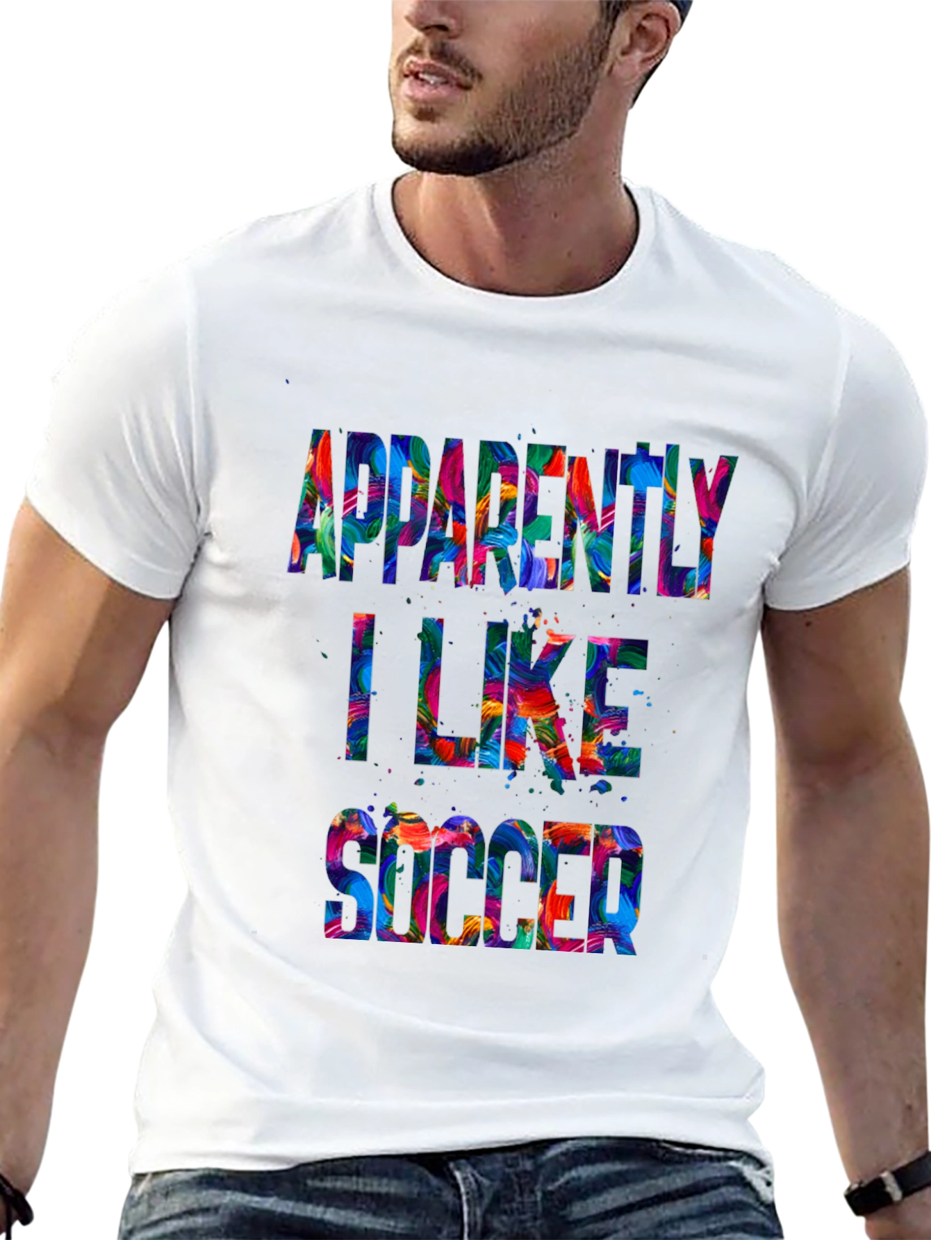Apparently I Like Soccer T-Shirt