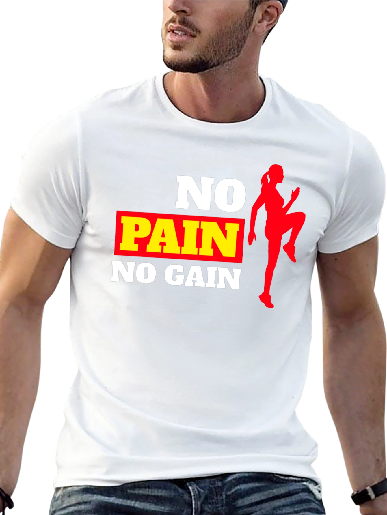 No Pain No Gain Workout T-Shirt