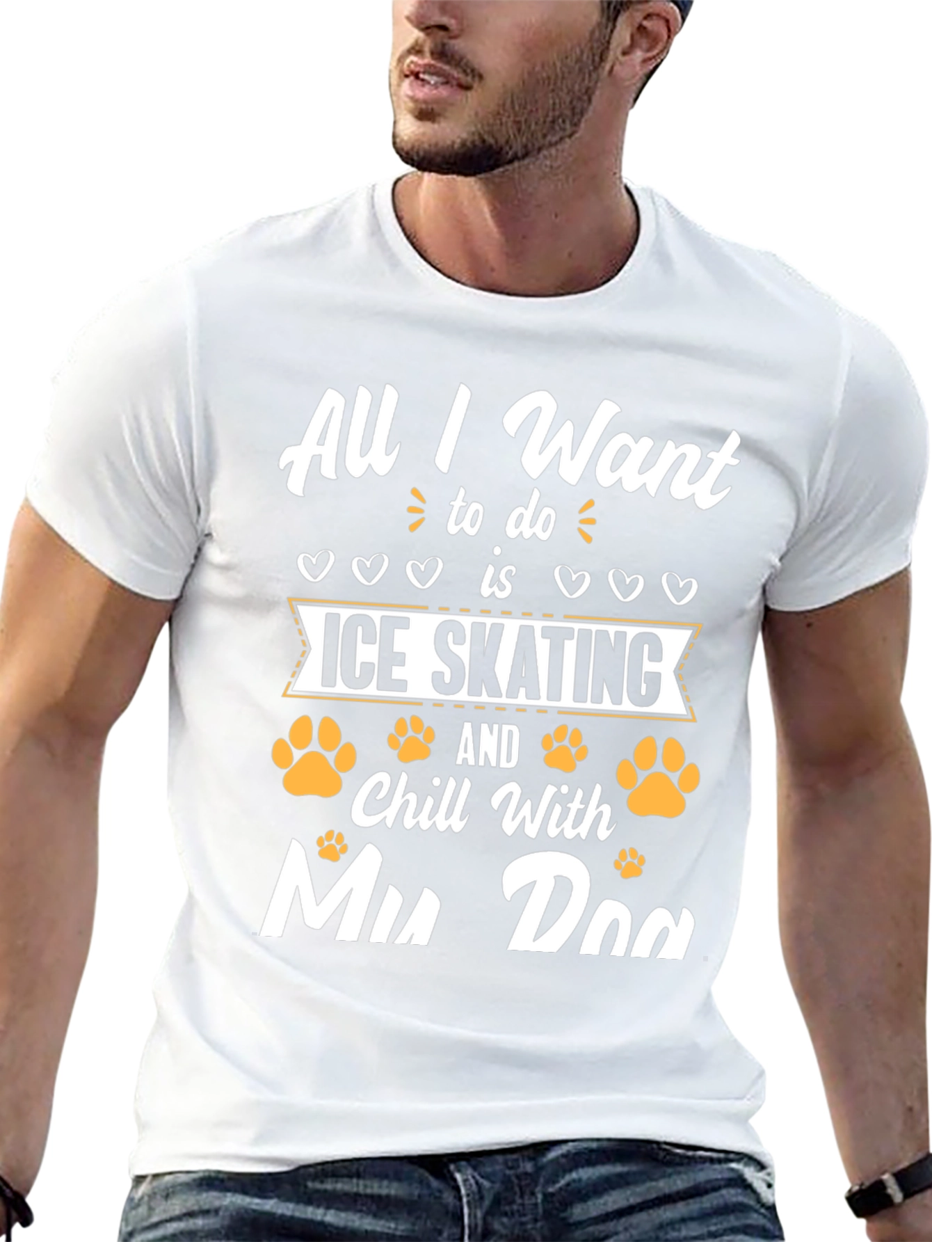 Ice Skating & Dog Lover T-Shirt