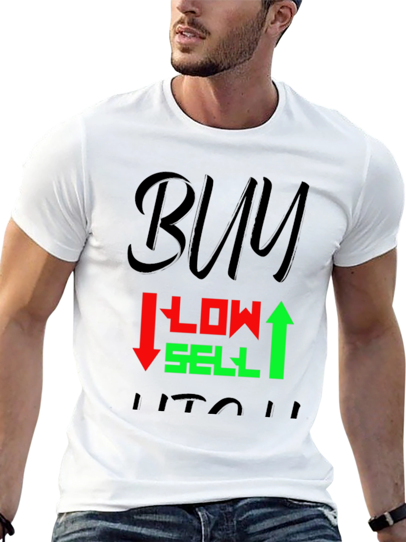 Buy Low Sell High Graphic T-Shirt