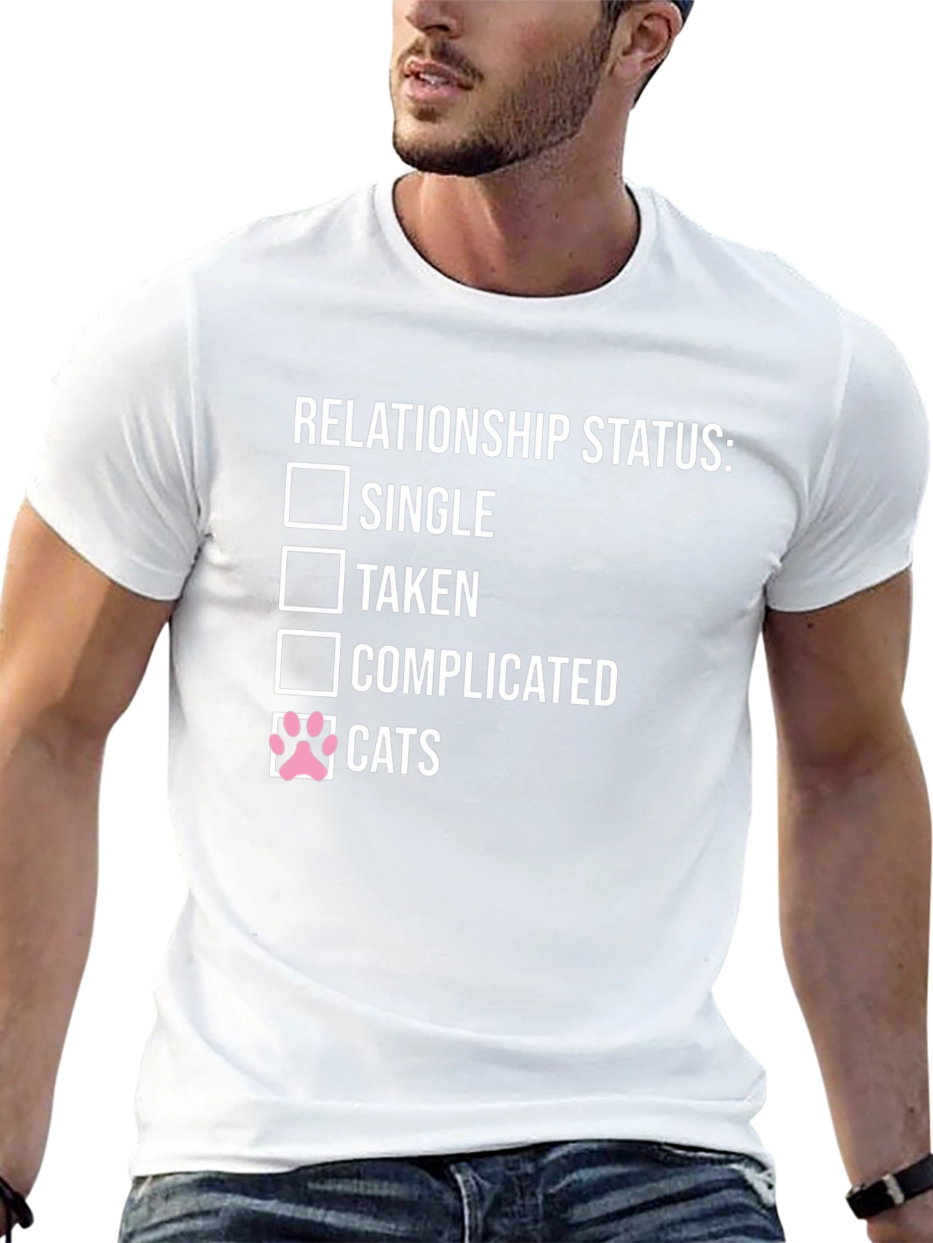 Relationship Status: Cats T-Shirt
