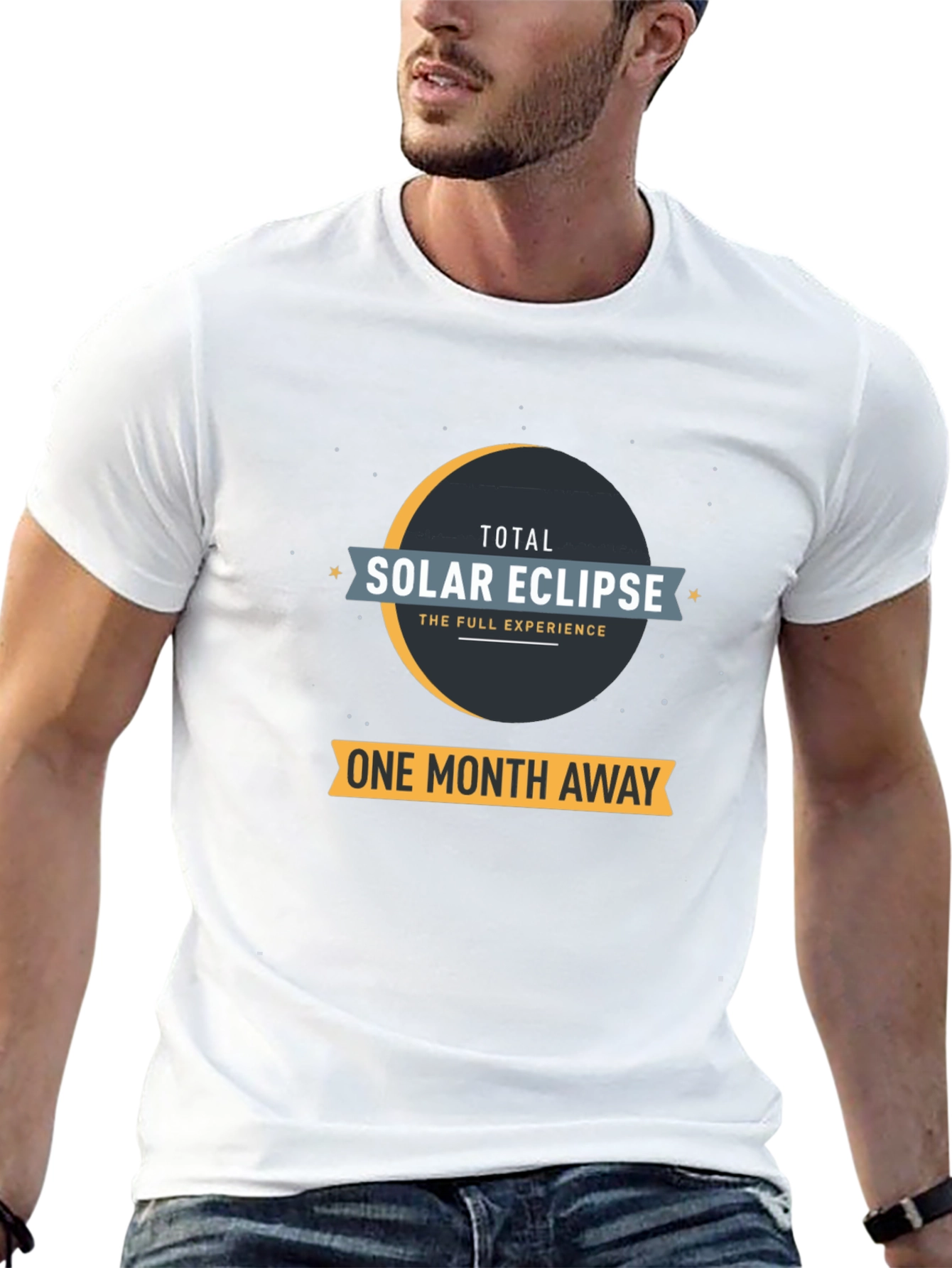Total Solar Eclipse T-Shirt - One Month Away