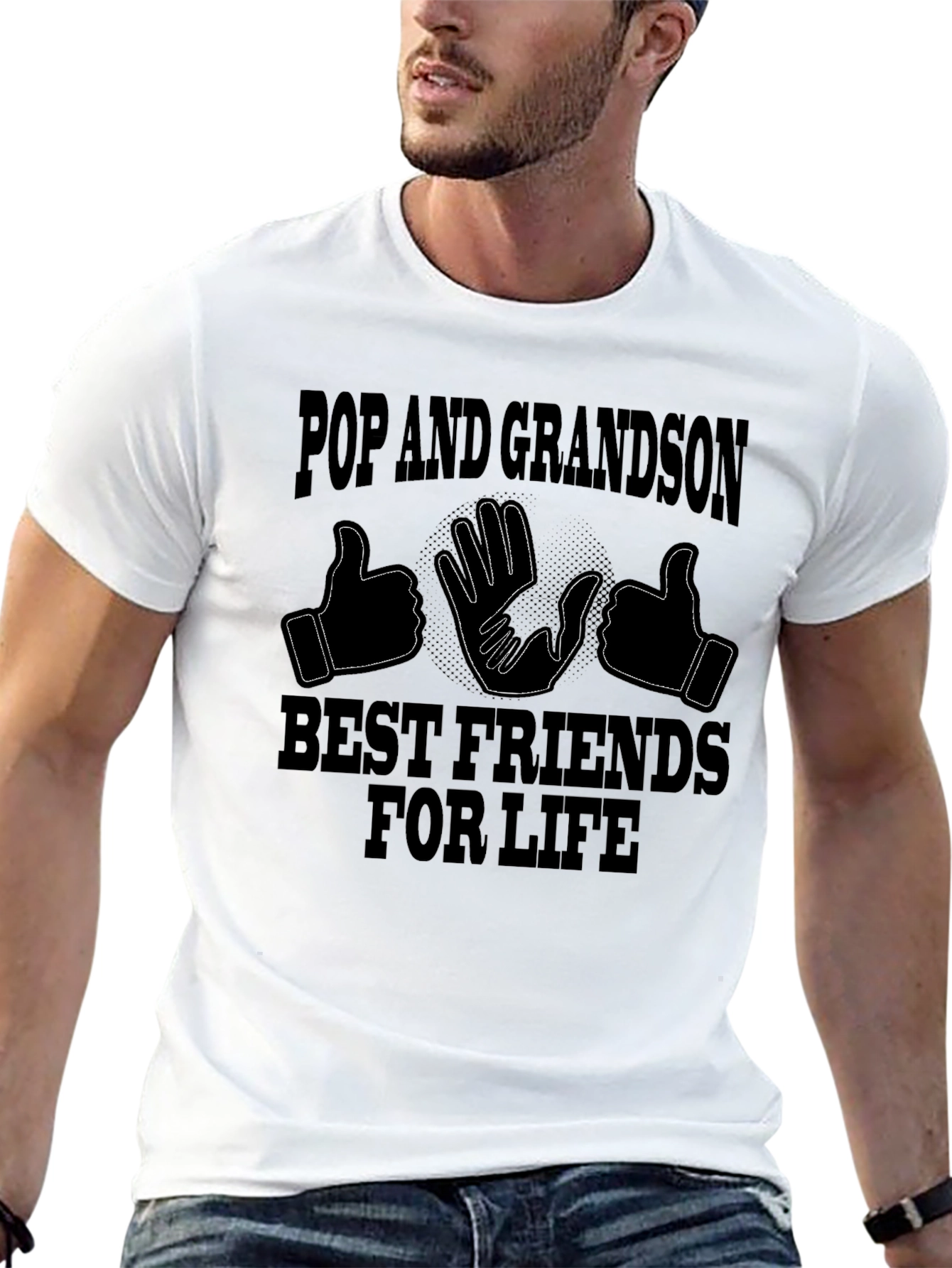Pop and Grandson Best Friends T-Shirt