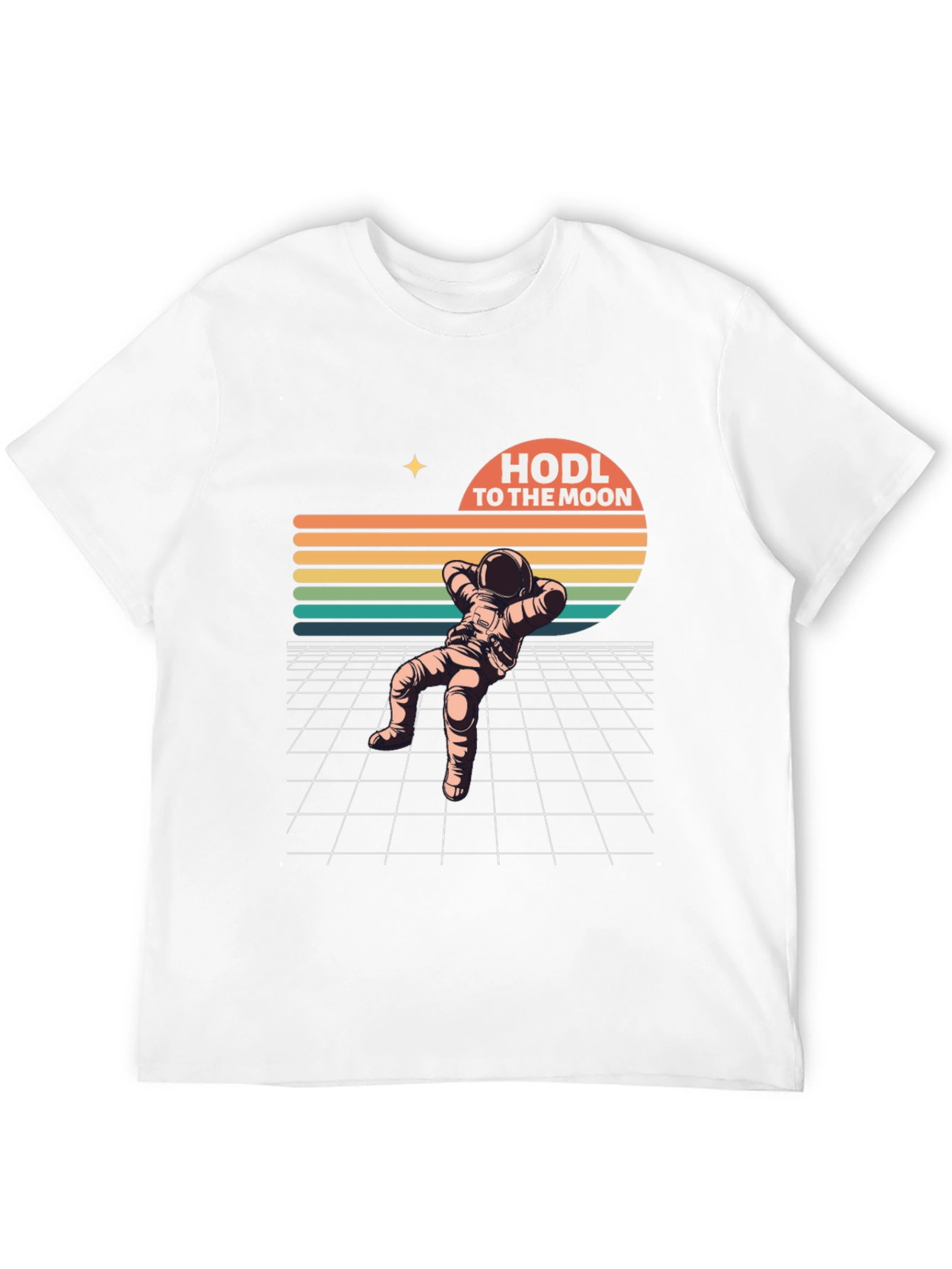 HODL To The Moon Graphic Tee