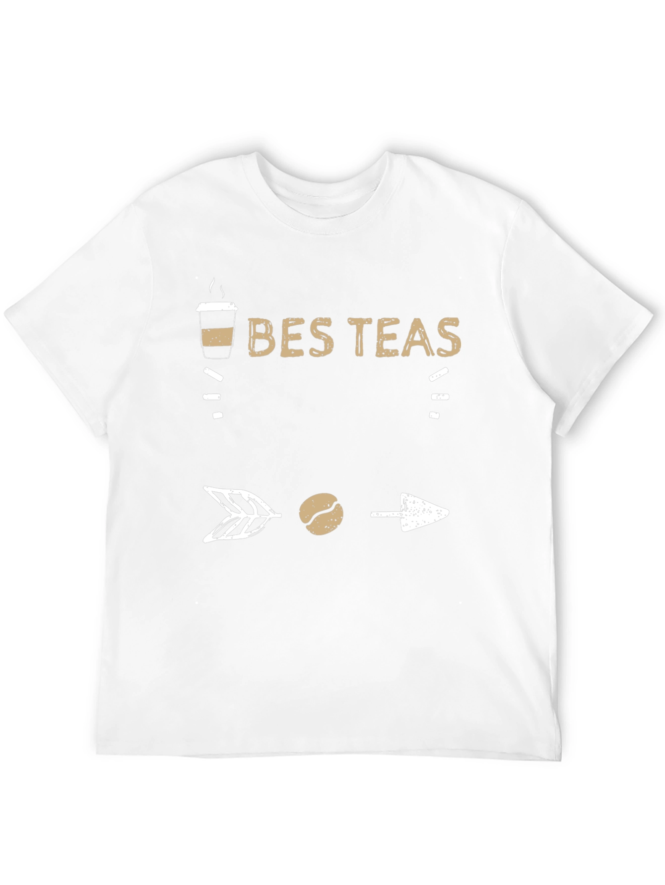 Best Teas T-Shirt - Coffee Bean Arrow Design