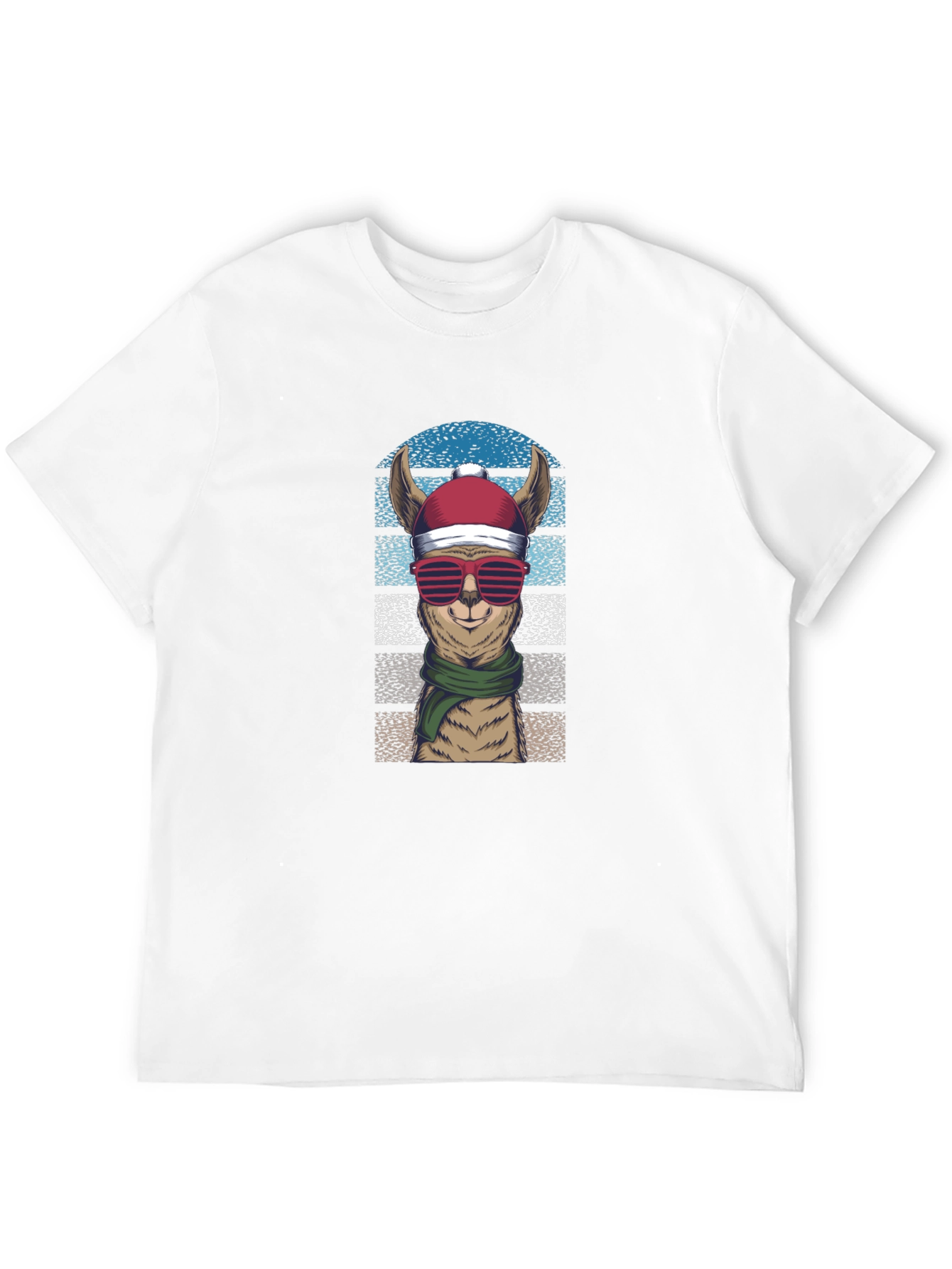 Llama Christmas T-Shirt: Festive Holiday Apparel