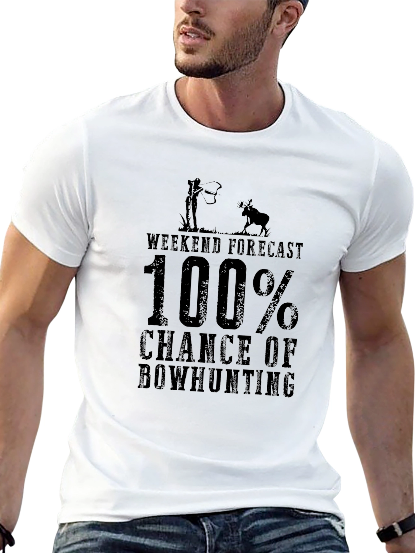 Bowhunting Forecast Mens T-Shirt