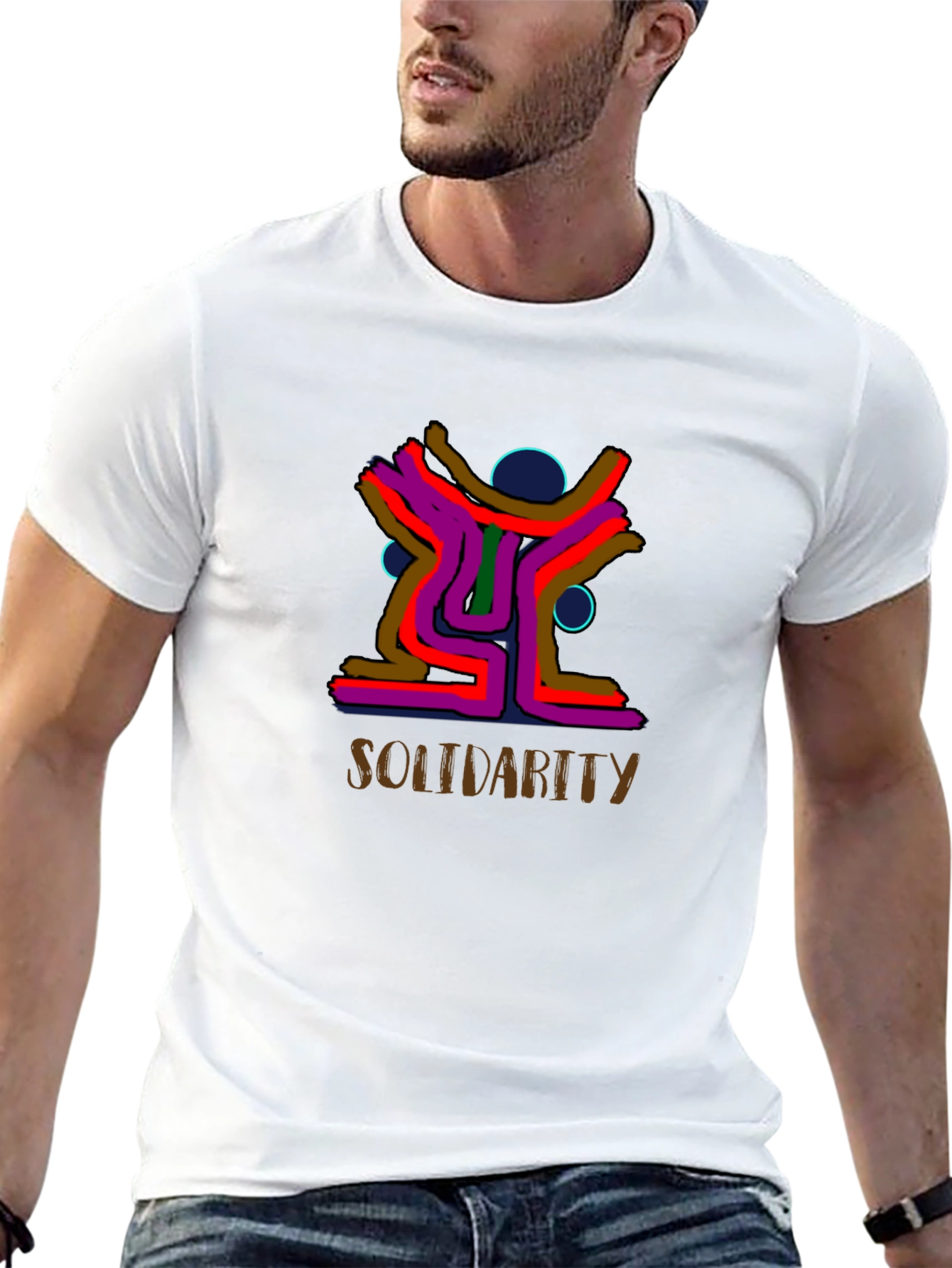 Solidarity Graphic Tee - Black