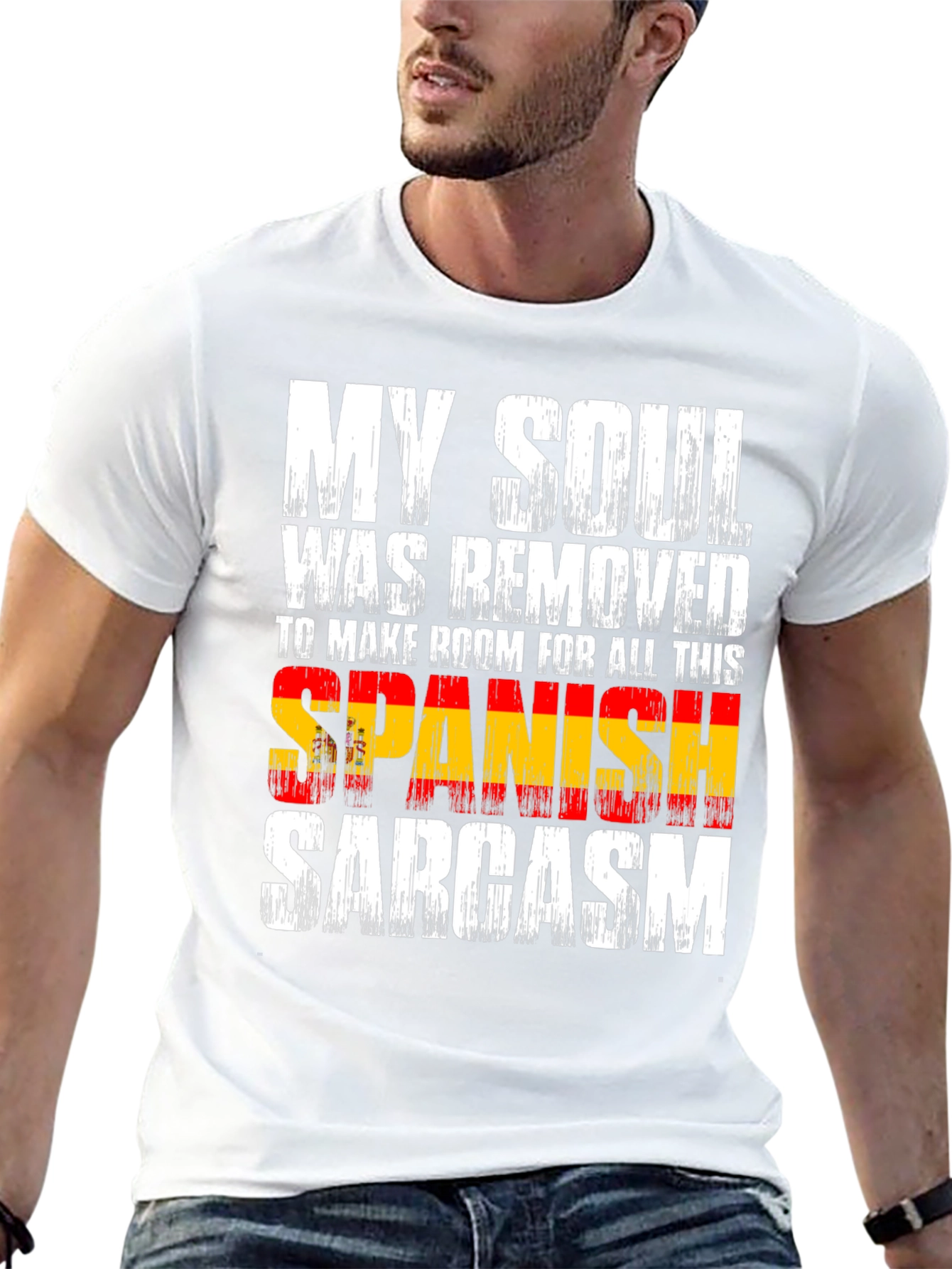Spanish Sarcasm Novelty Graphic Tee