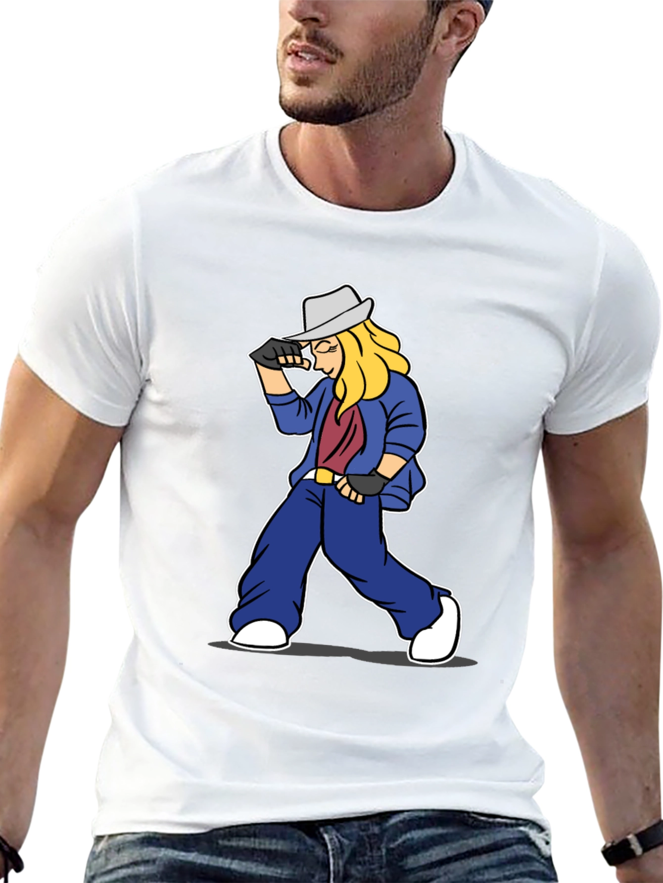 Cool Cartoon Graphic T-Shirt
