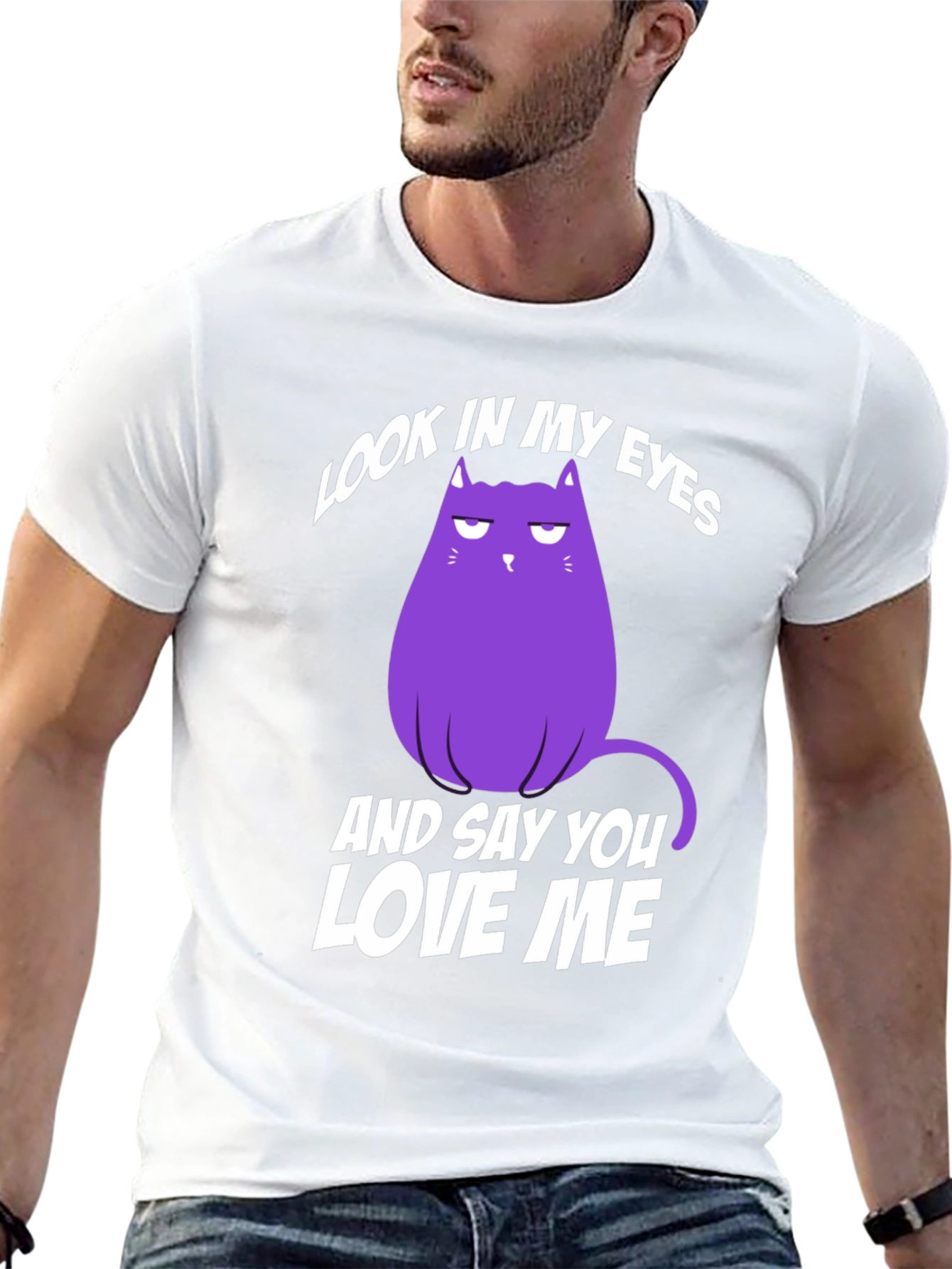 Grumpy Cat T-Shirt: Look In My Eyes