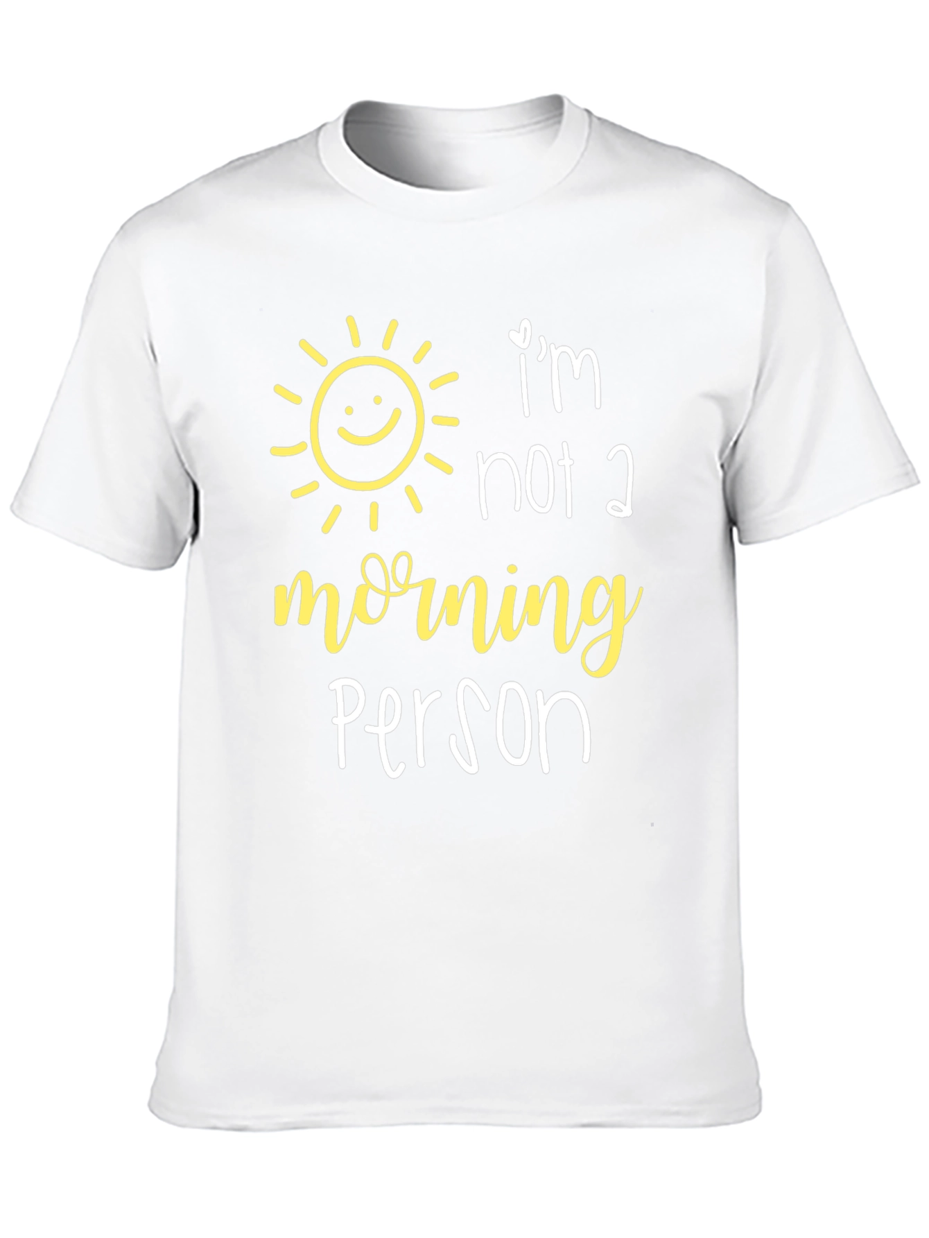 Funny Not a Morning Person Graphic Tee